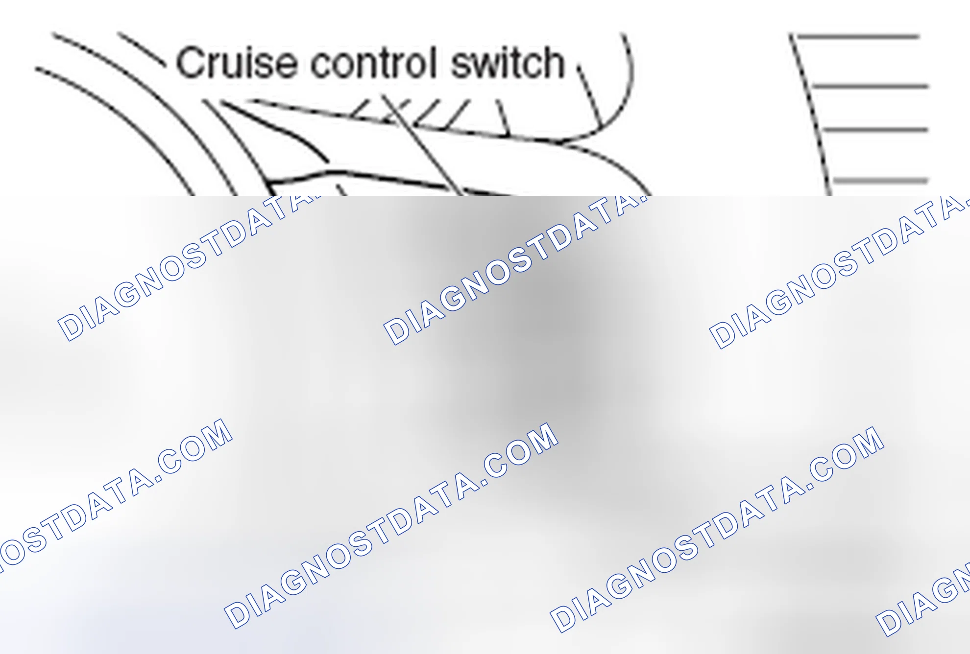 Scheme 74: CRUISE CONTROL "ON/OFF" SWITCH CHECK