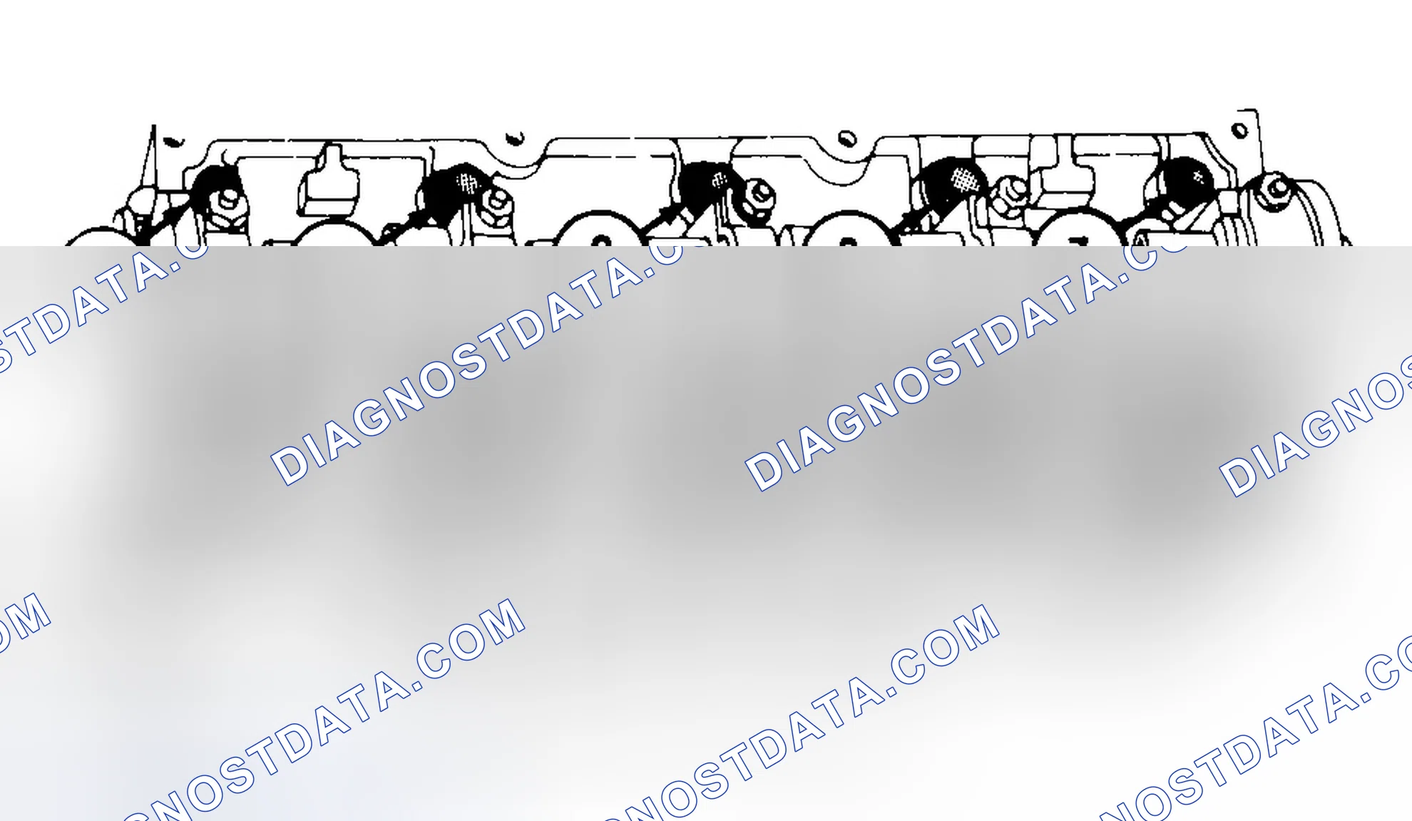 Scheme 7: Typical Cylinder Head Tightening or Loosening Sequence