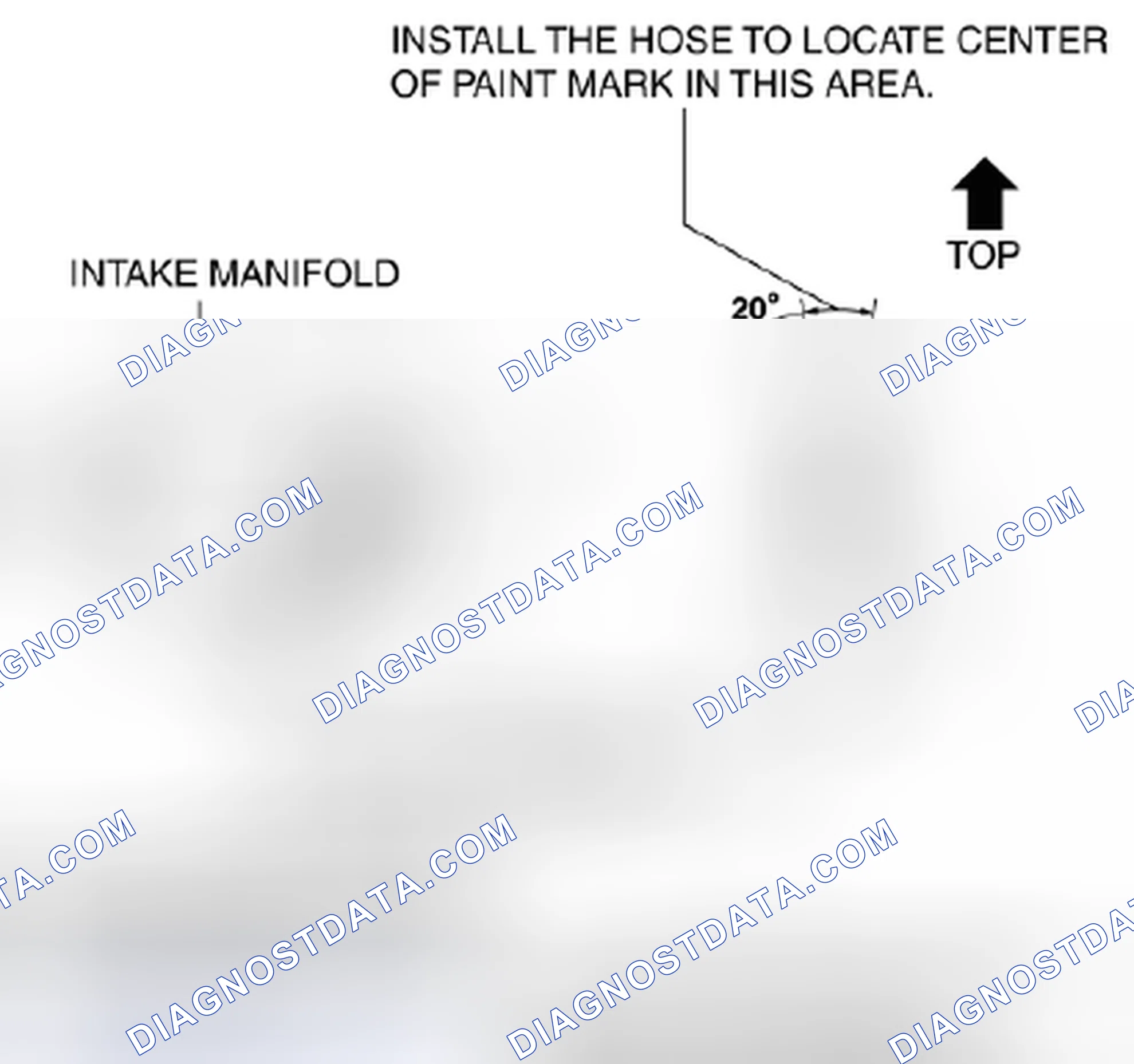 Scheme 465: Evaporative Hose Installation Note