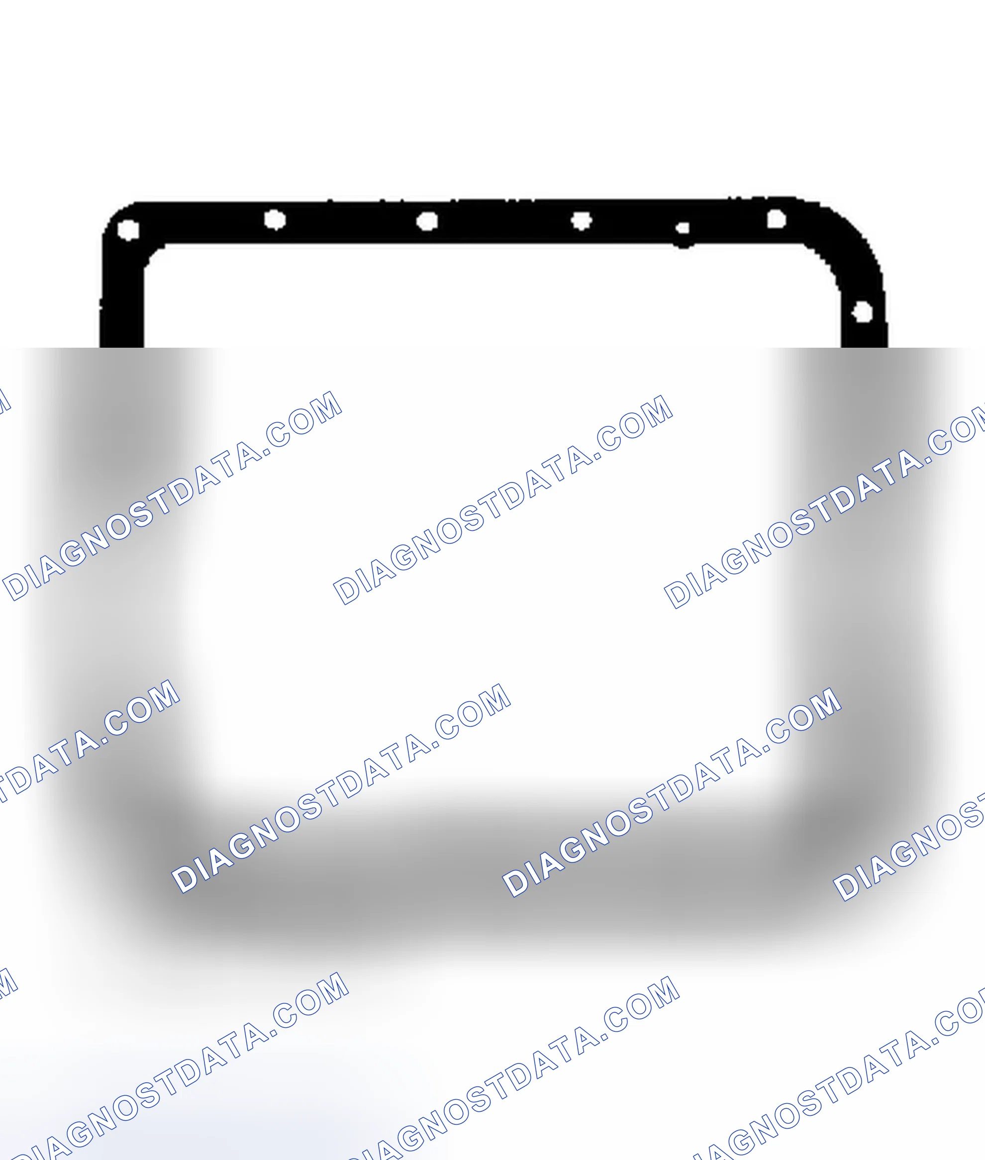 Scheme 418: Hydra-Matic 4L60 Oil Pan Gasket ID
