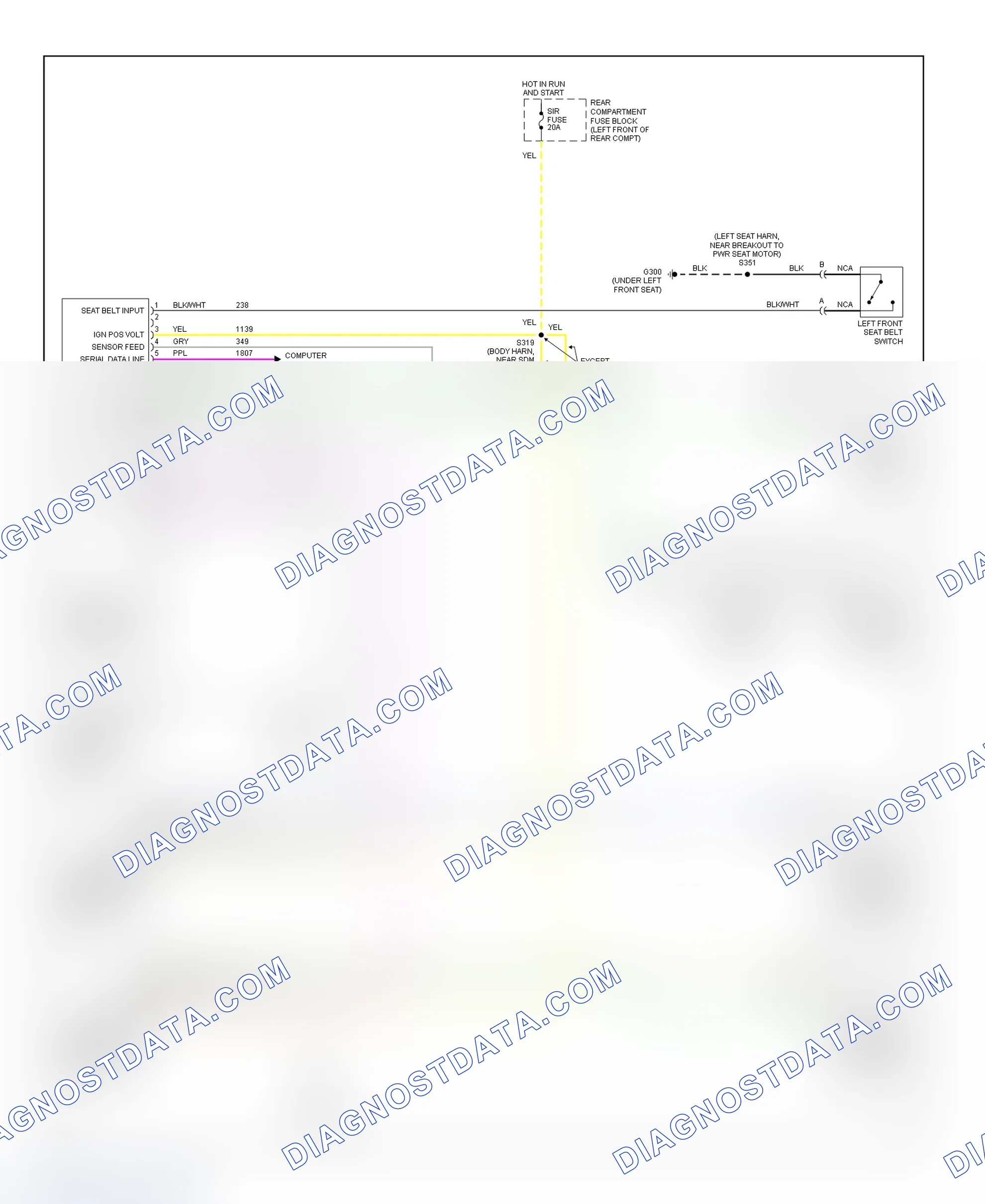 Scheme 22: SIR System Wiring Diagrams (Deville & Eldorado)