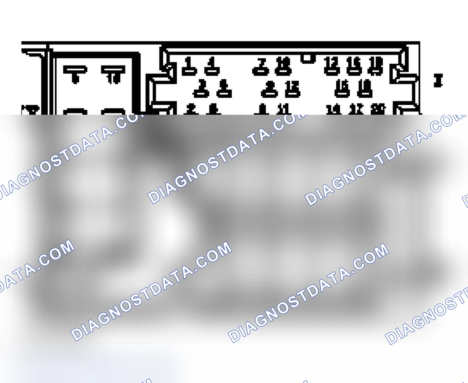 Scheme 458: Black 8-pin multi-pin connector III