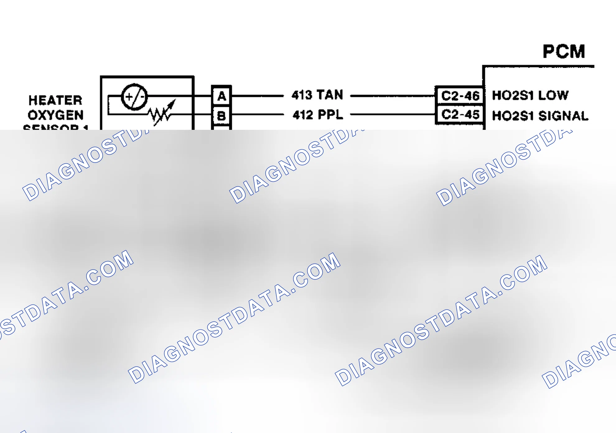 Scheme 9: DTC P0131 Schematic