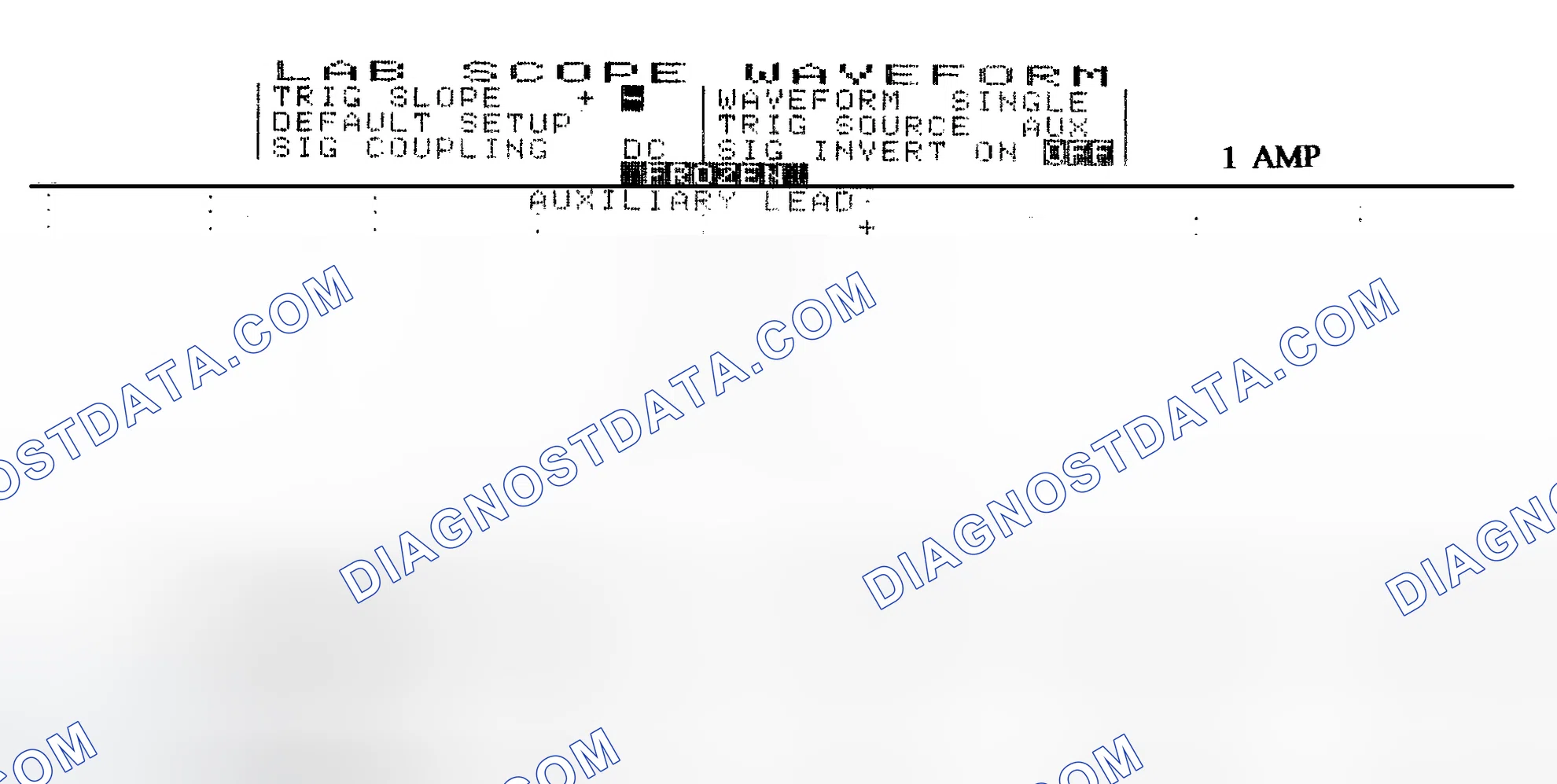 Scheme 20: Single Injector w/Normal Current Flow - Current Pattern