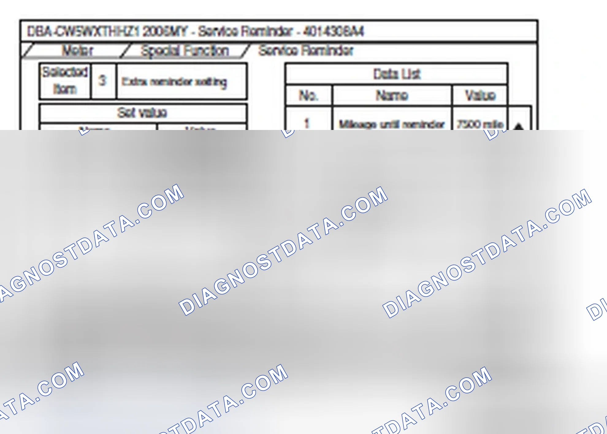 Scheme 204: 3. EXTRA REMINDER SETTING