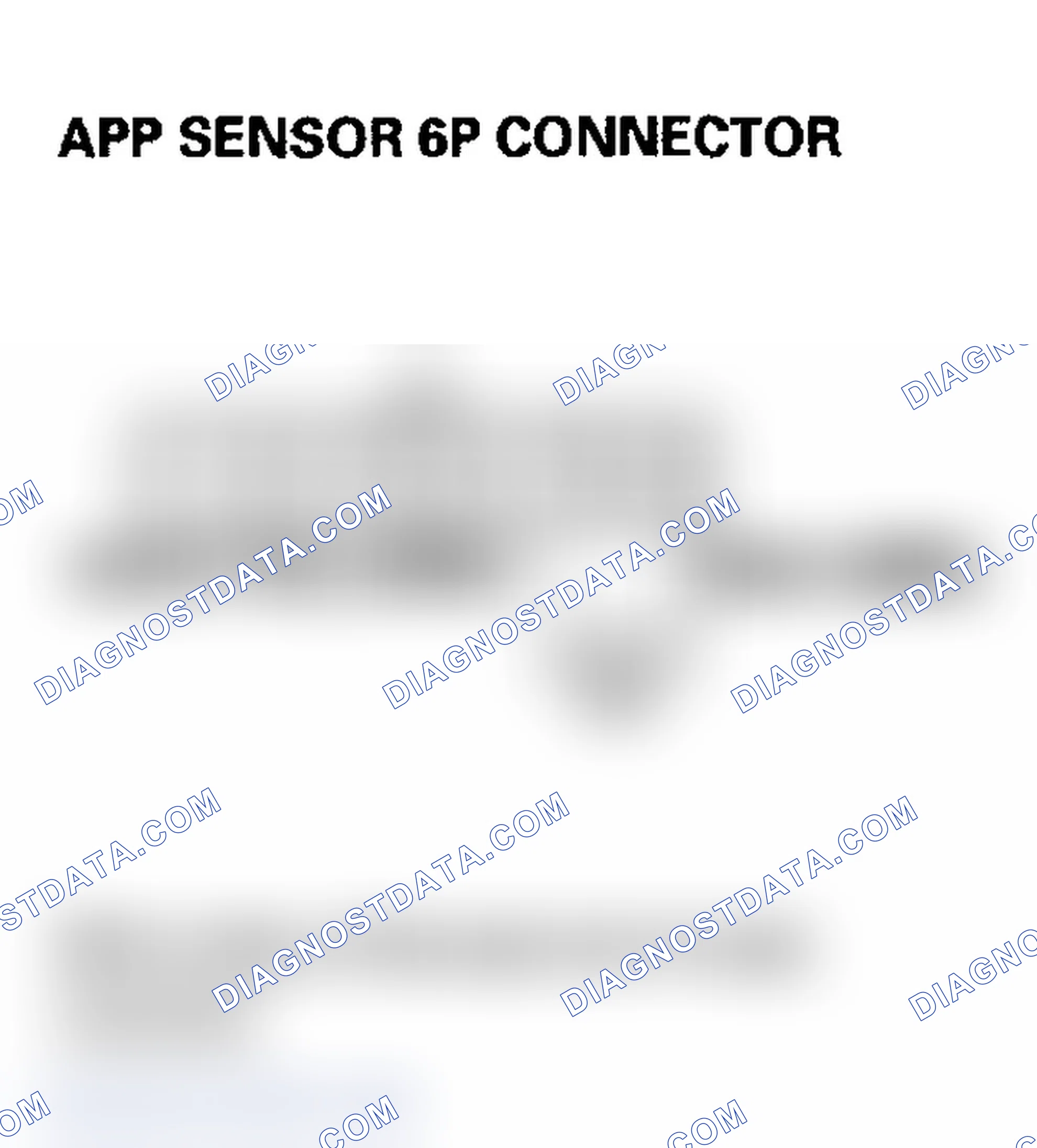 Scheme 391: DTC P2123: APP Sensor A (Throttle Position Sensor D) Circuit High Voltage (2006 Model)