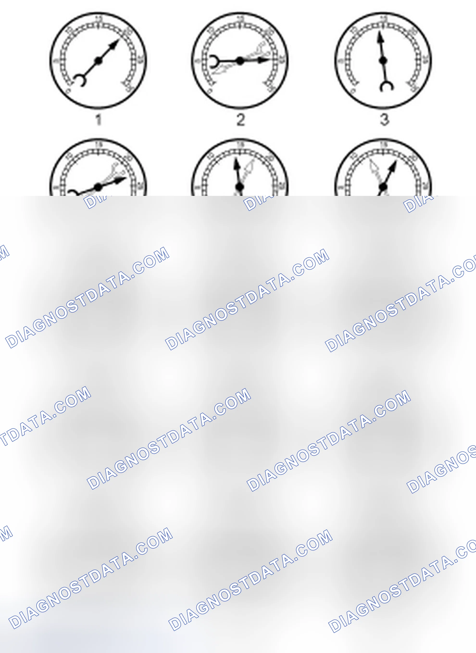 Scheme 86: Intake Manifold Vacuum Test - Interpreting Vacuum Gauge Readings
