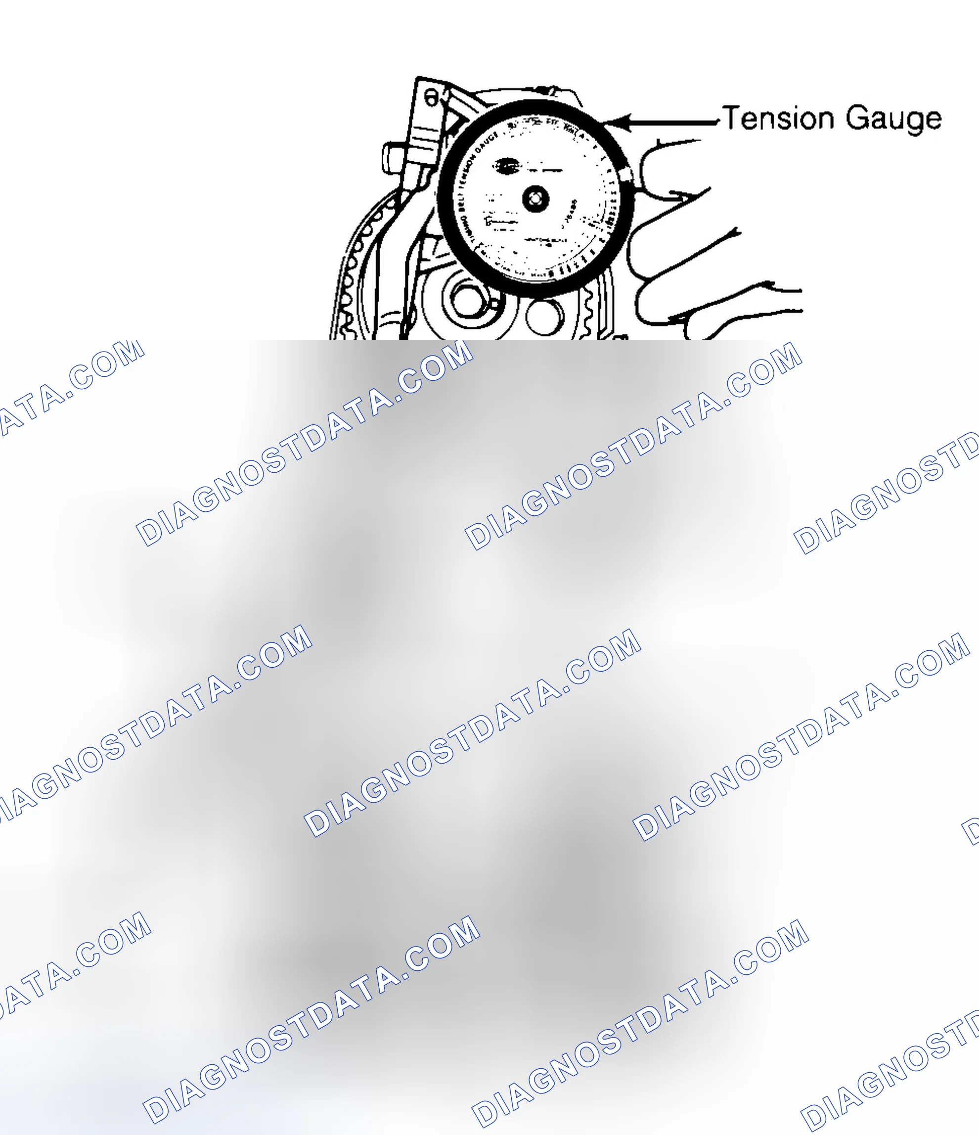 Scheme 3: Adjusting Typical Timing Belt Tension