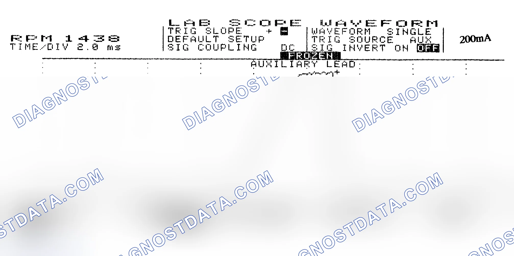 Scheme 15: Single Injector w/Normal Current Flow - Current Pattern