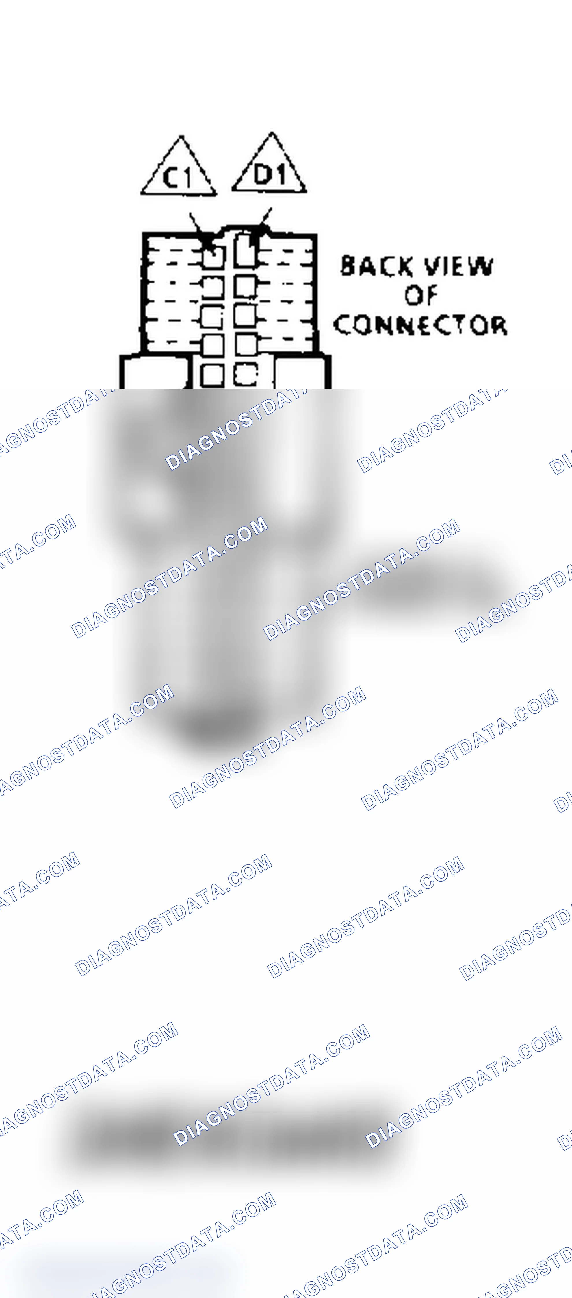 Scheme 32: ECM Terminal C-D Connector (4 Of 4) ("C" & "K" Series 5.0L & 5.7L With M/T)
