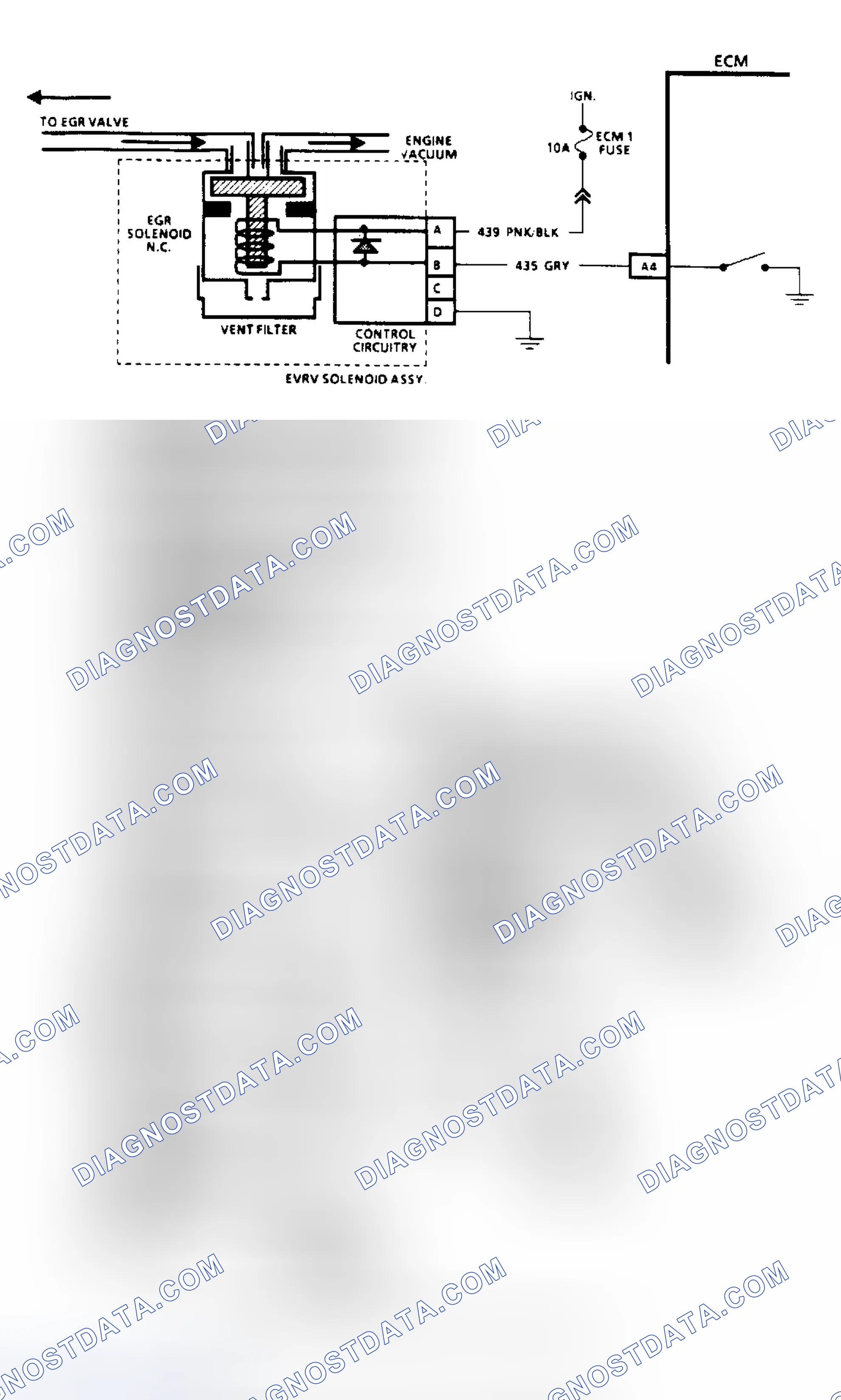 Scheme 65: Code 32: EGR System Error (2.8L, 4.3L, S & T, & 5.7L Over 8500 GVWR)