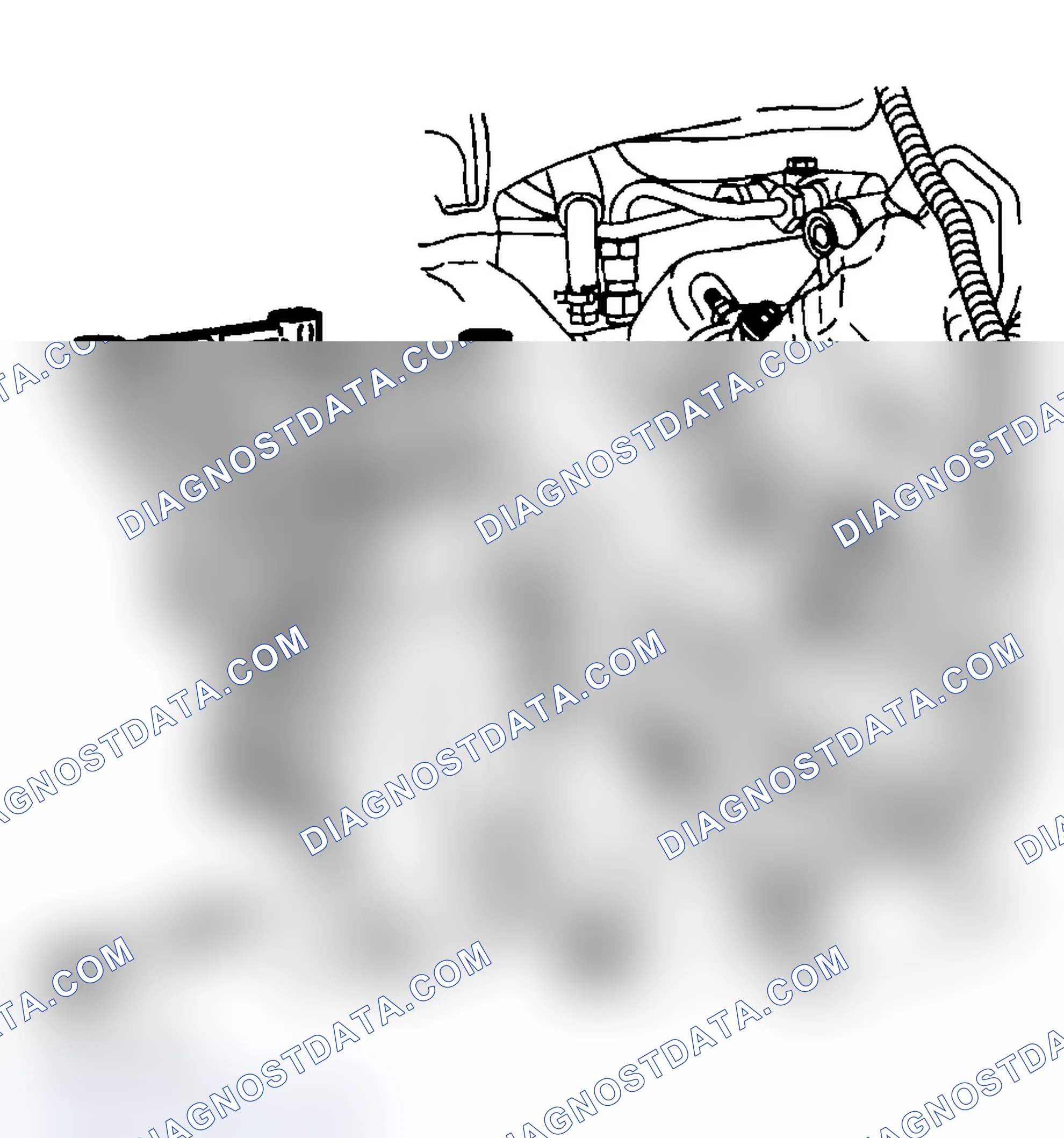 Scheme 1102: Power Steering Pump Mounting Bracket Installation