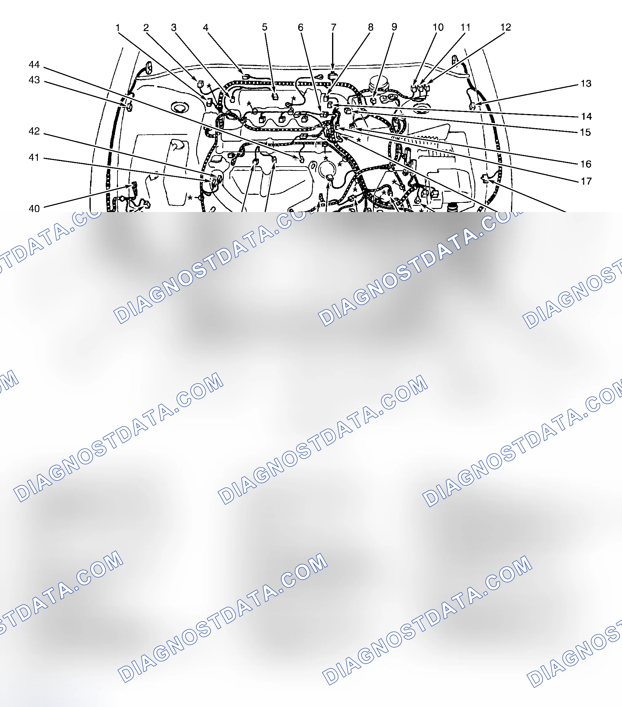 Scheme 1: Engine Compartment (Non-Turbo)