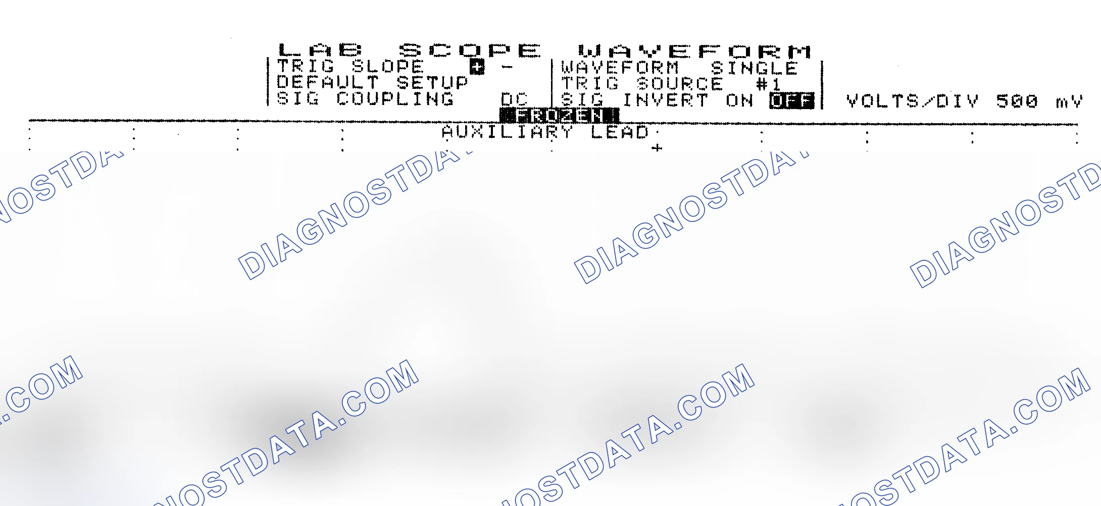 Scheme 10: Single Injector w/Excessive Current Flow - Current Pattern
