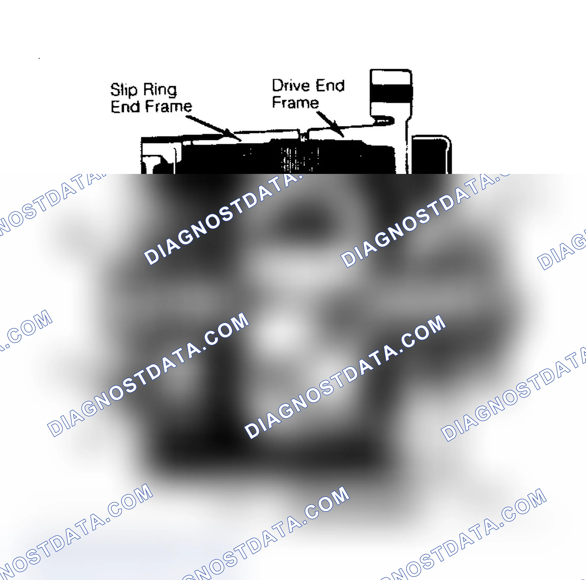 Scheme 1: Cutaway View of Delcotron Integral Regulator Alternator