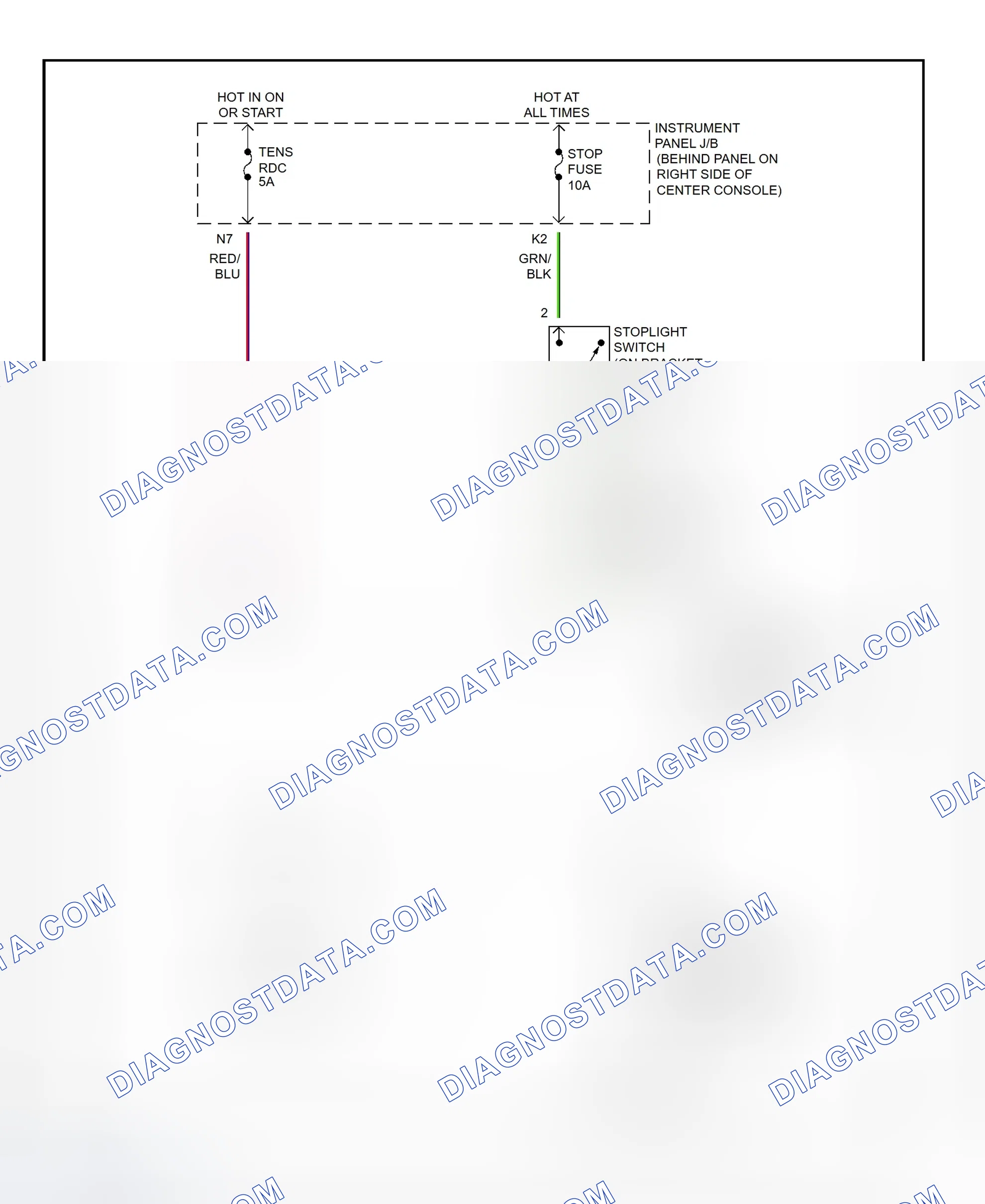 Scheme 365: Shift Interlock System Wiring Diagram (2002 - Toyota Celica)
