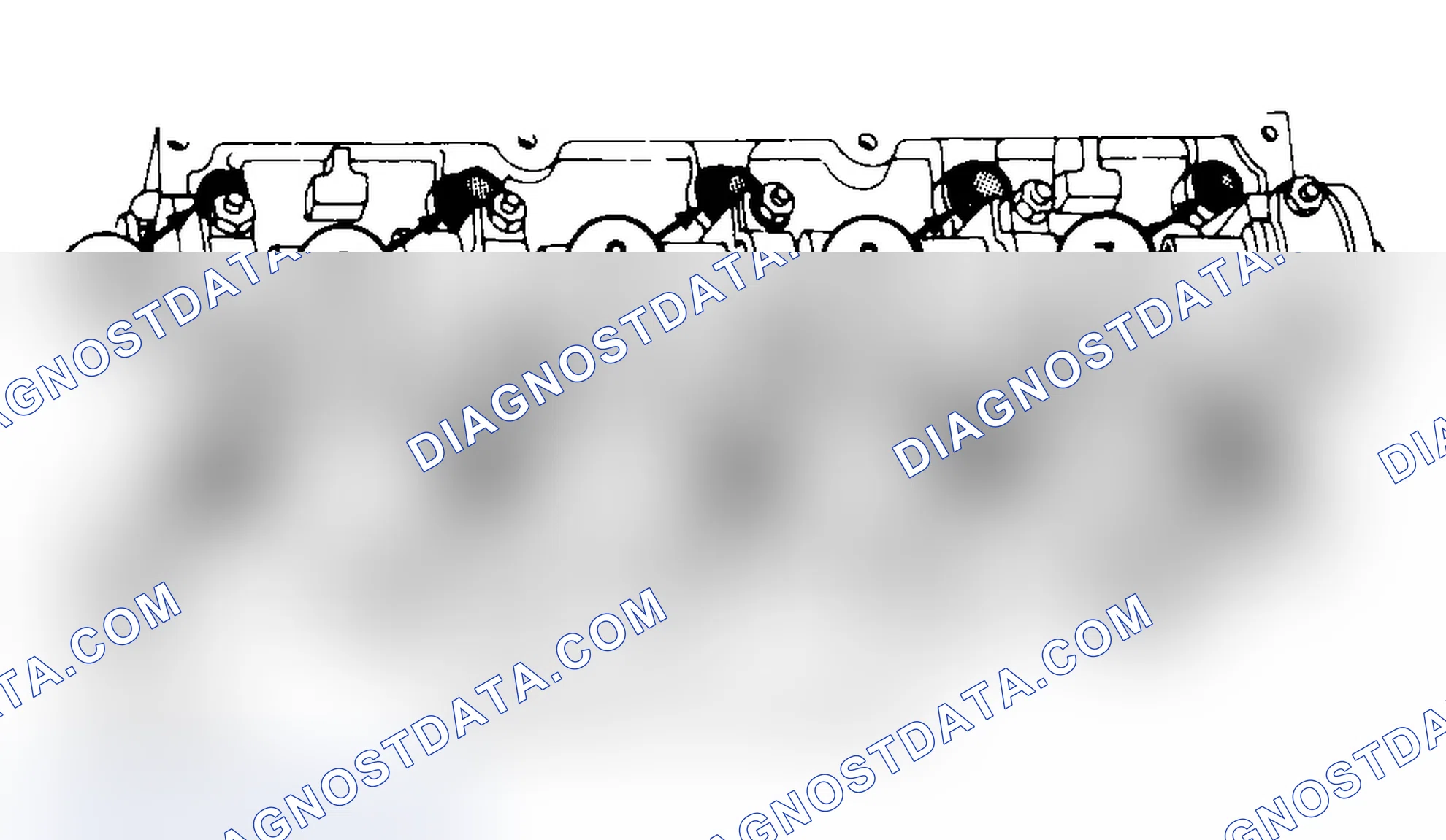 Scheme 7: Typical Cylinder Head Tightening or Loosening Sequence