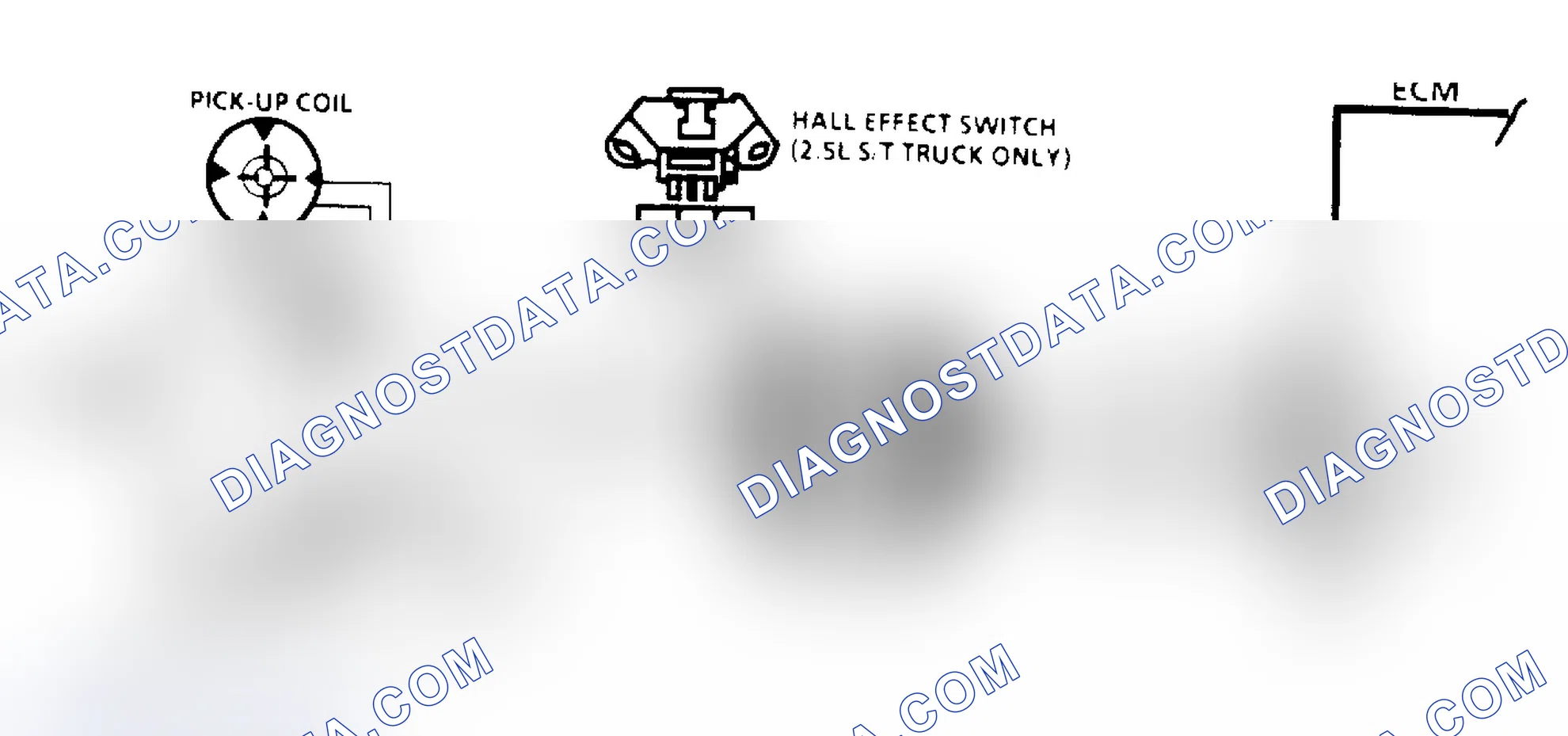 Scheme 109: Ignition System Check (Remote Coil) Schematic (2.5L "S/T" Series)