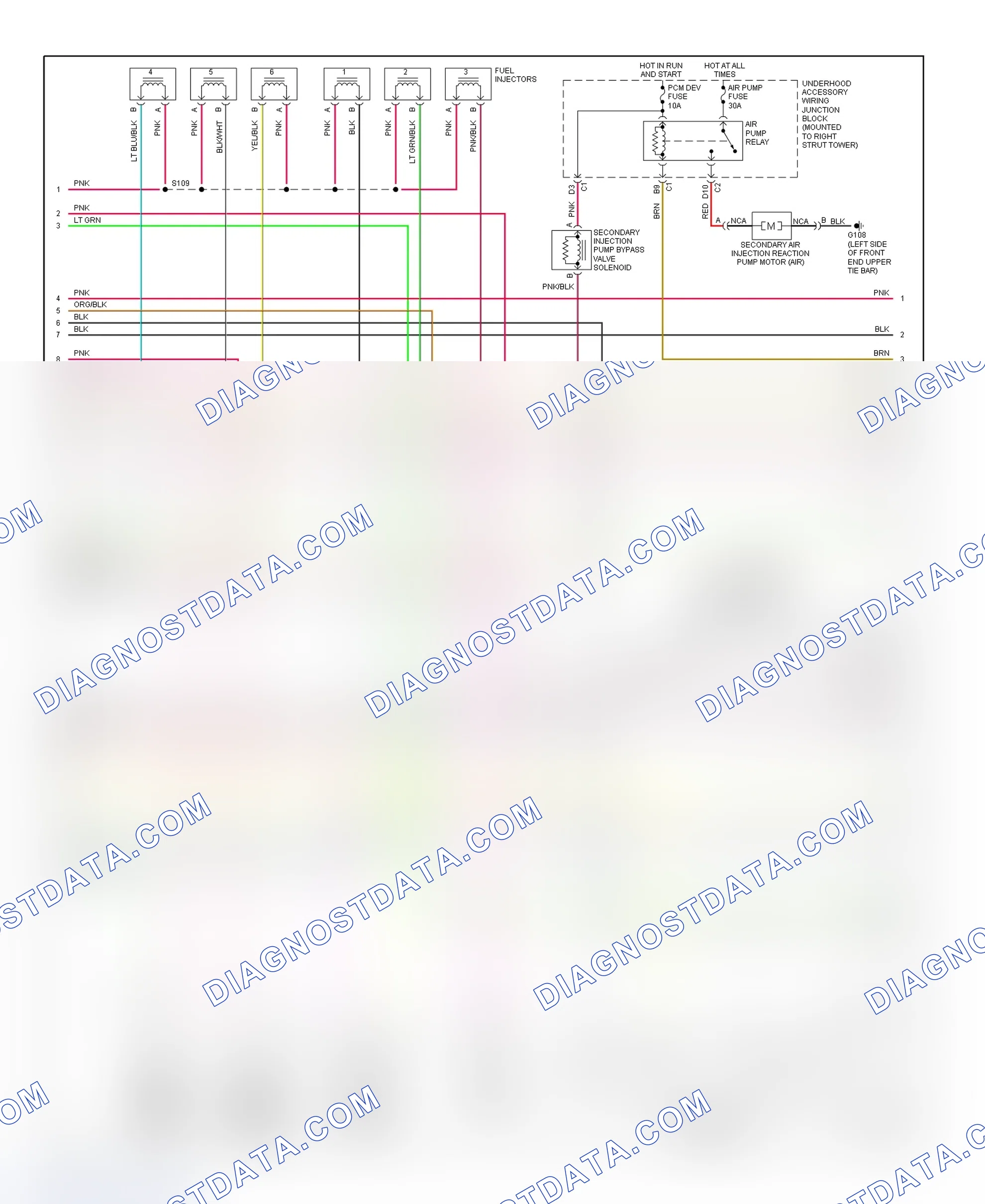 Scheme 152: PCM Wiring Diagram (Regal - 3.8L VIN K - 2 Of 4)