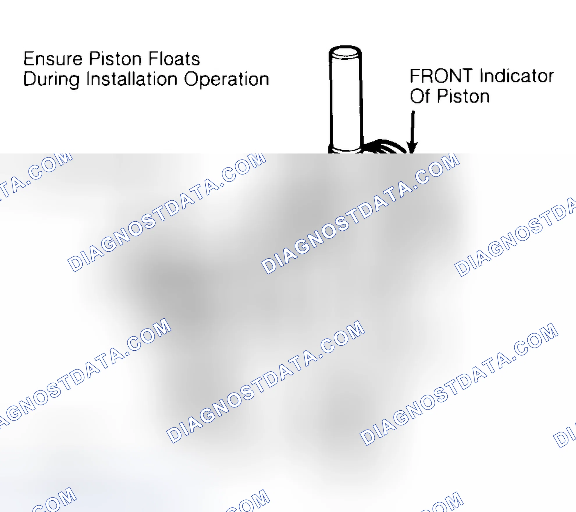Scheme 12: Installing Typical Piston Pin
