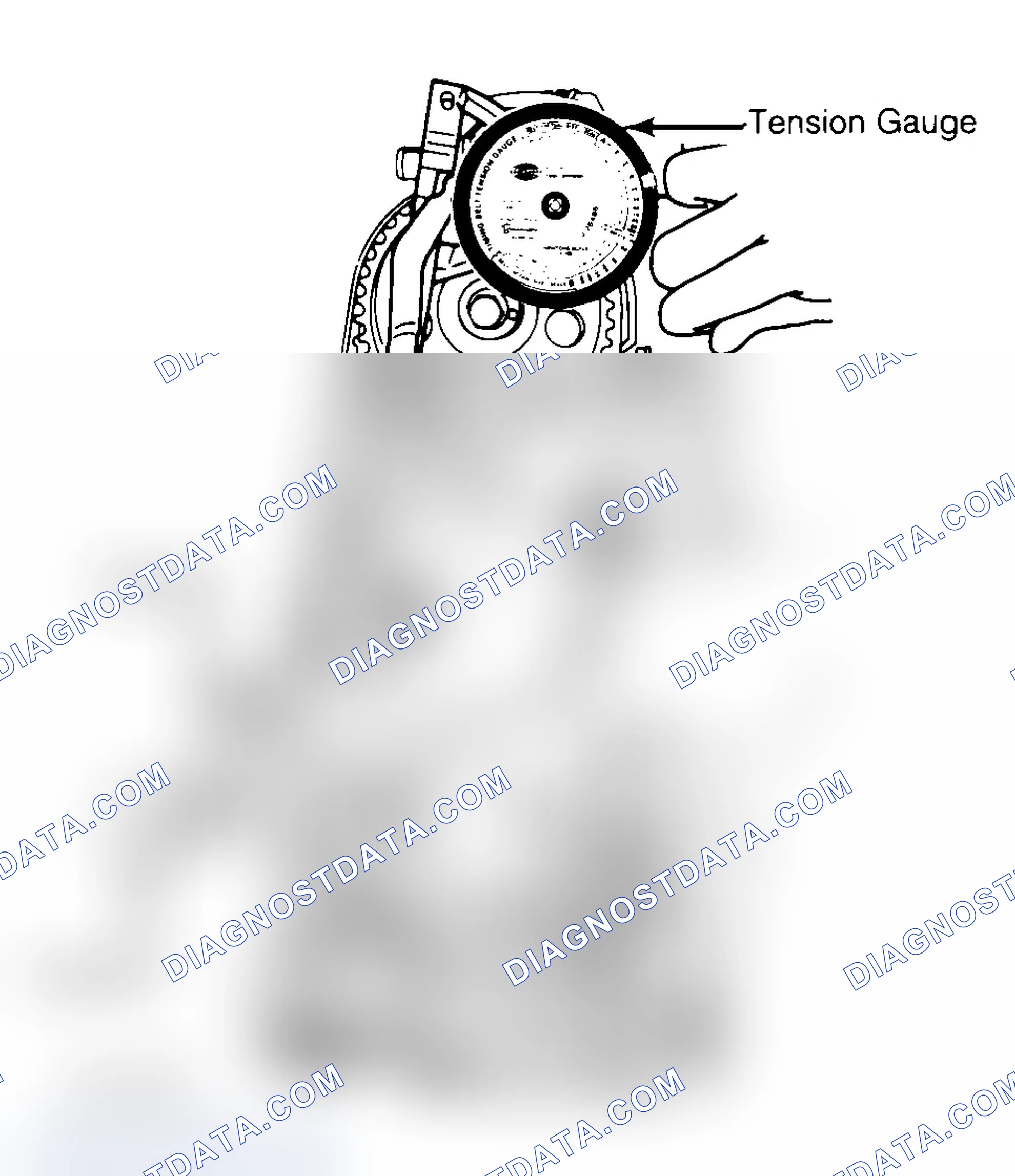 Scheme 3: Adjusting Typical Timing Belt Tension
