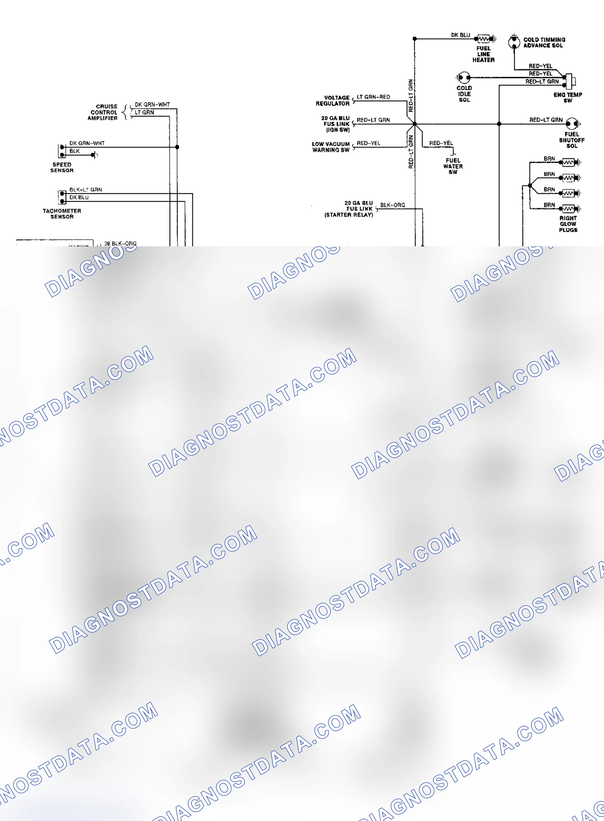 Scheme 10: 7.3L Diesel EEC-IV Wiring Diagram ("E" Series)