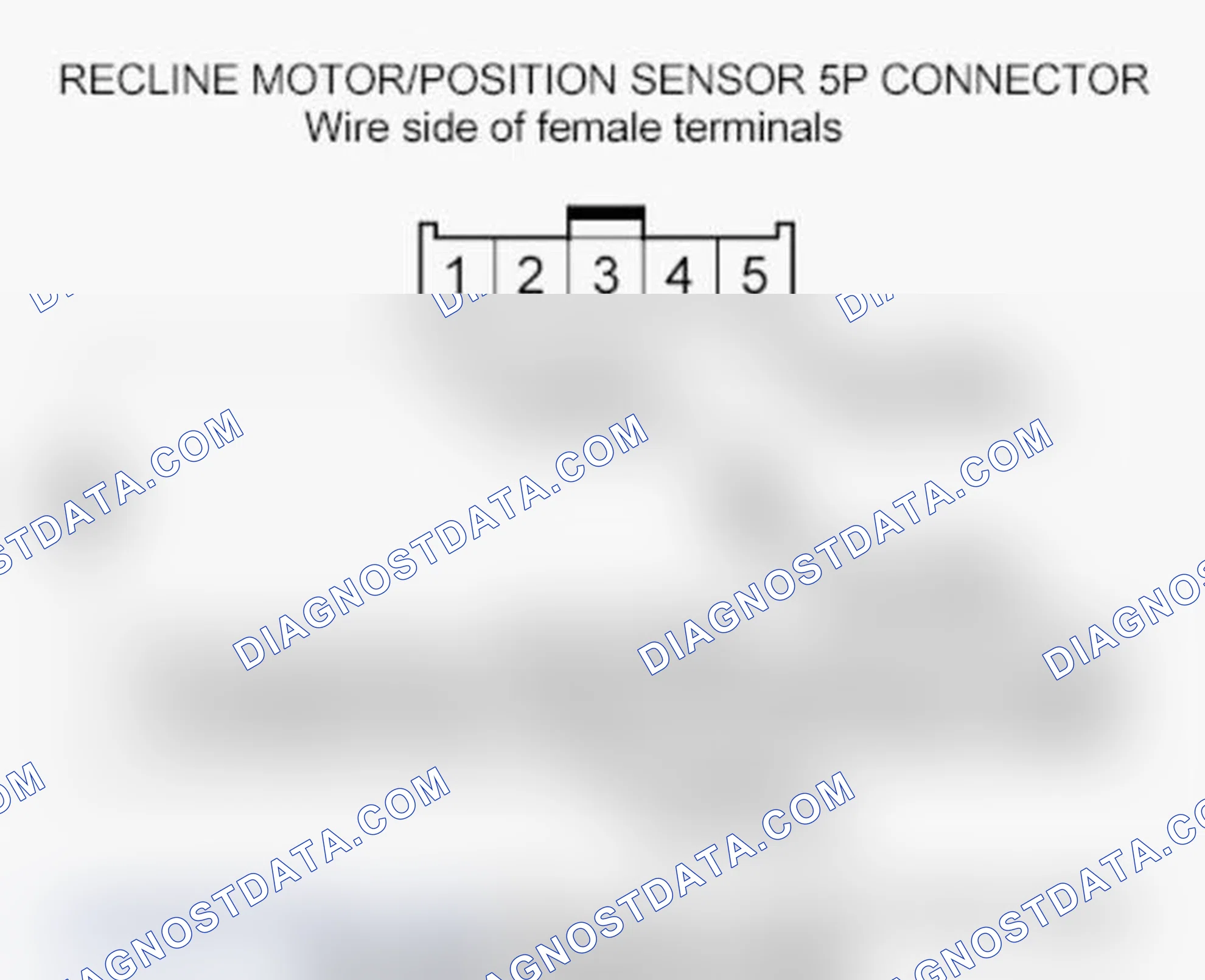 Scheme 149: DTC B1828: Driver's Seat Recline Motor Pulse Error