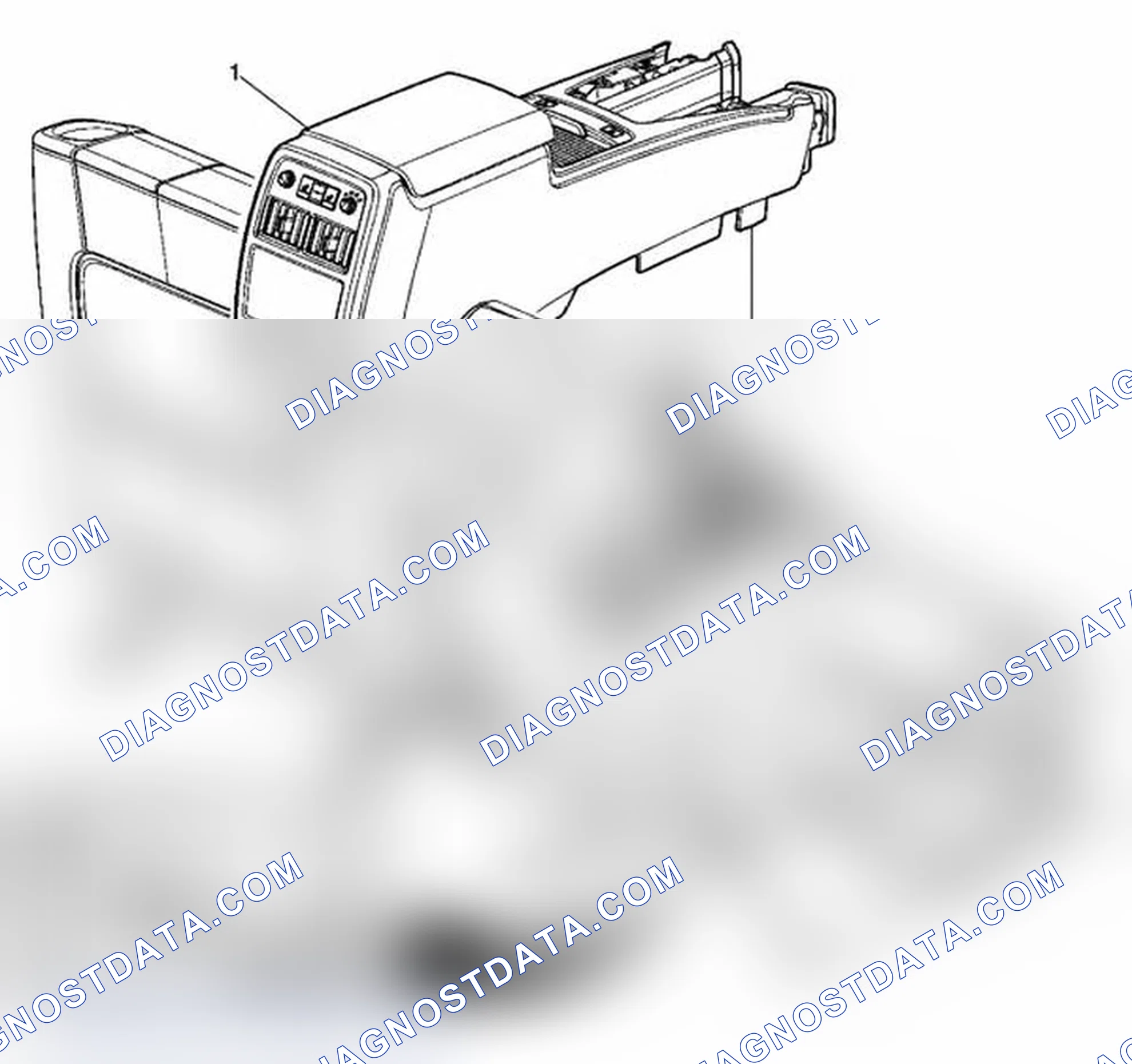 Scheme 21: Outlet Replacement - Auxiliary Air - Floor Console