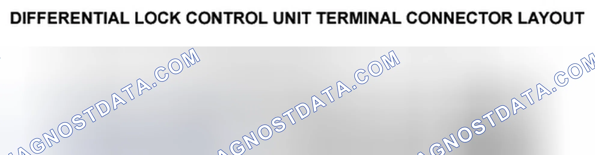 Scheme 96: Differential Lock Control Unit: Reference Value