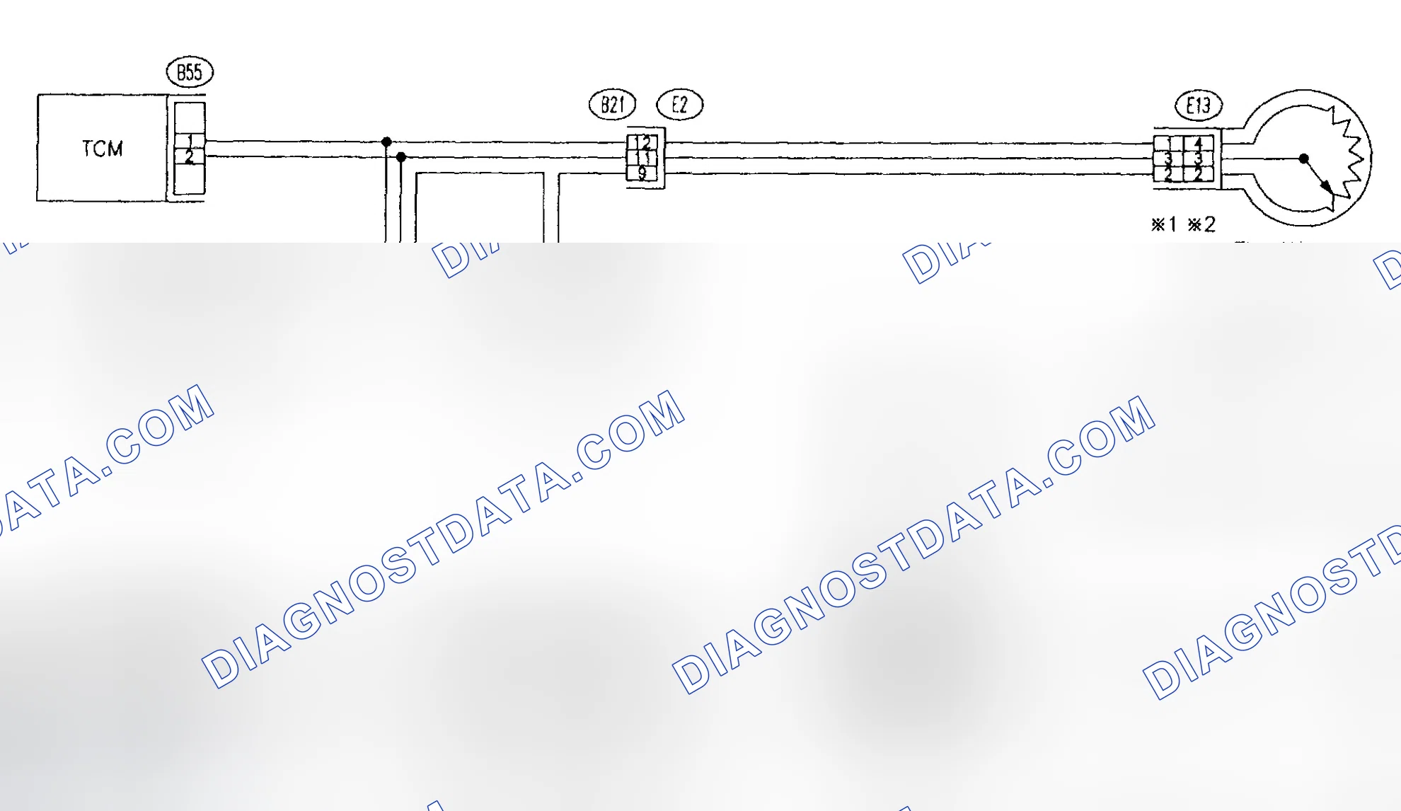Scheme 698: Throttle Position Sensor Circuit - Wiring Diagram