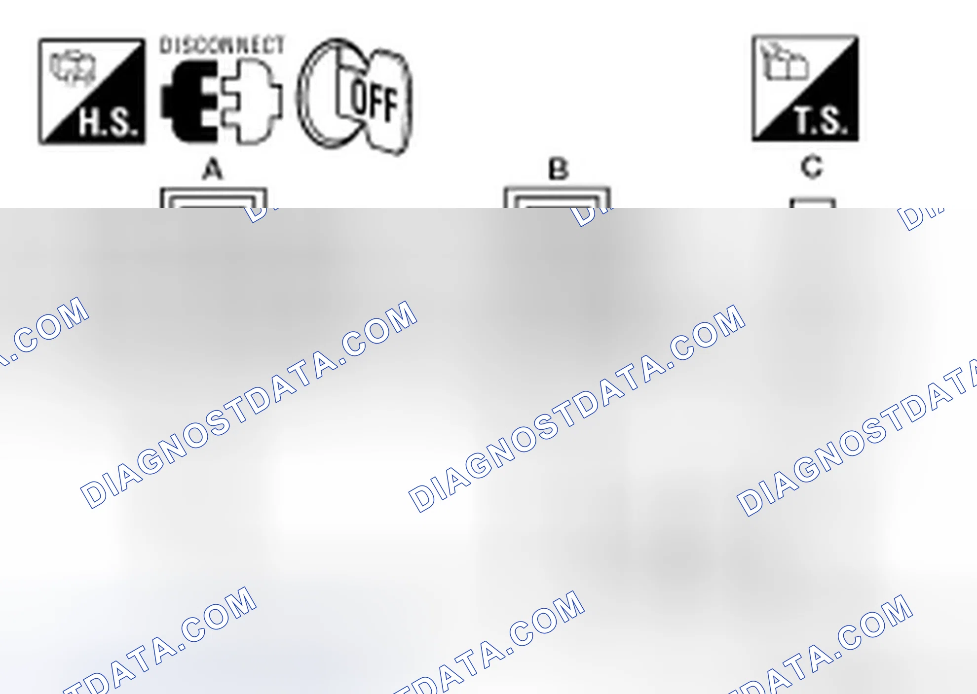 Scheme 99: Diagnosis Procedure (With Front and Rear Sonar System)