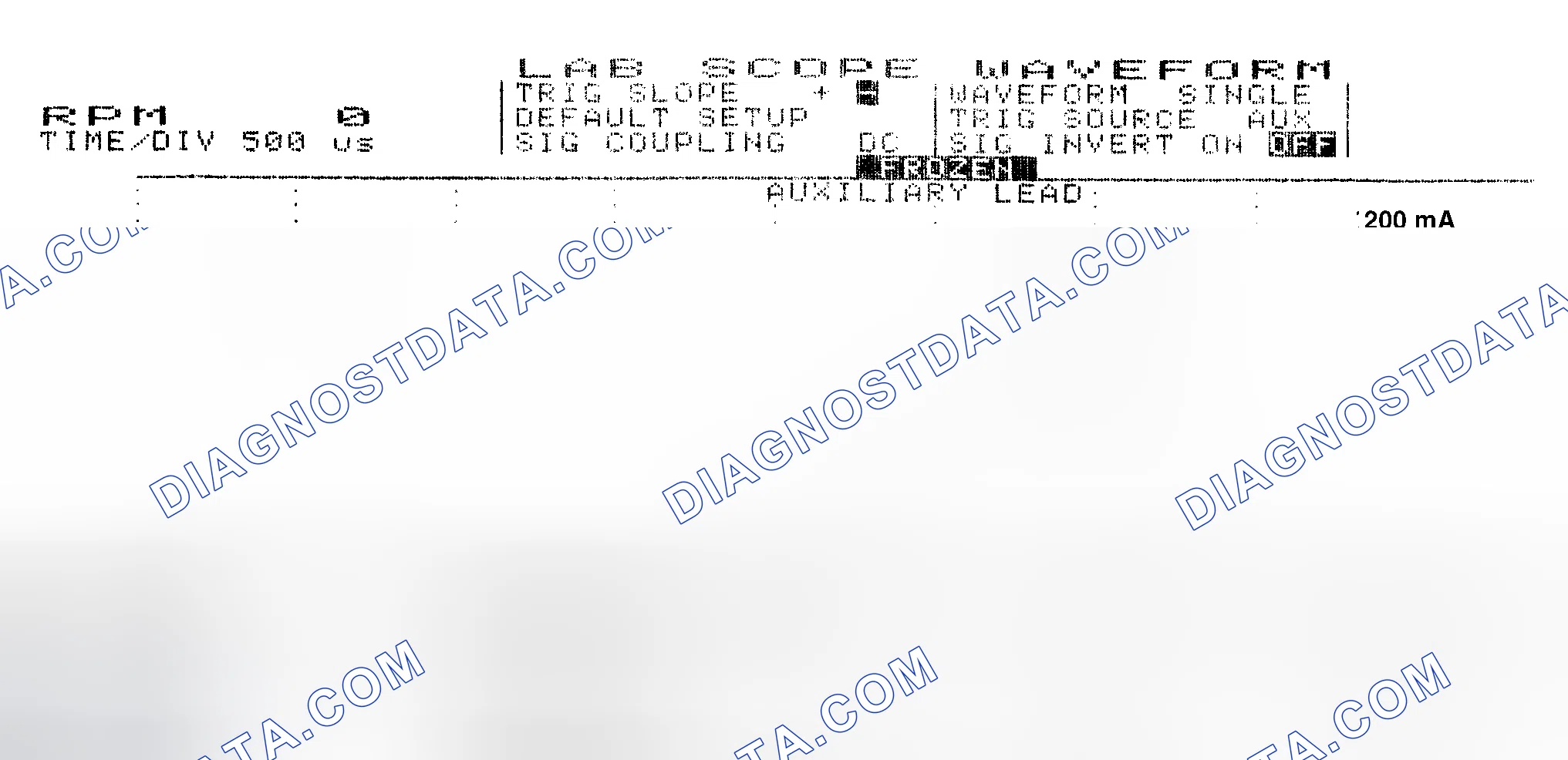 Scheme 17: Single Injector w/Normal Current Flow - Current Pattern