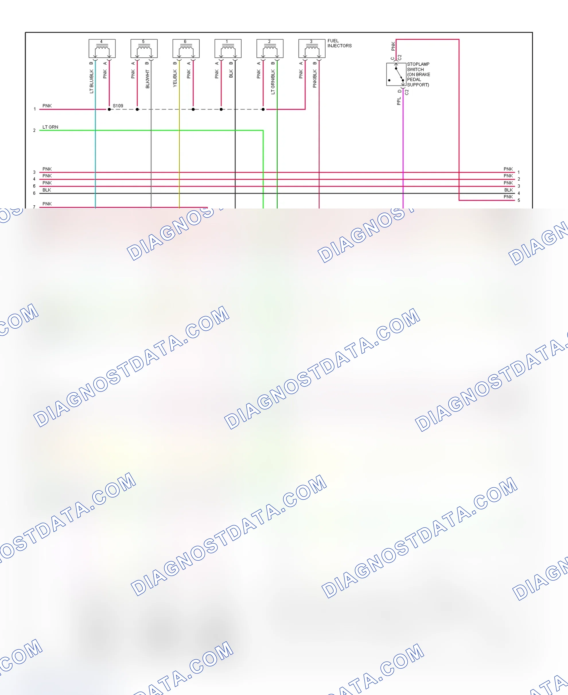 Scheme 135: PCM Wiring Diagram (Lumina & Monte Carlo - 3.8L - 2 Of 4)