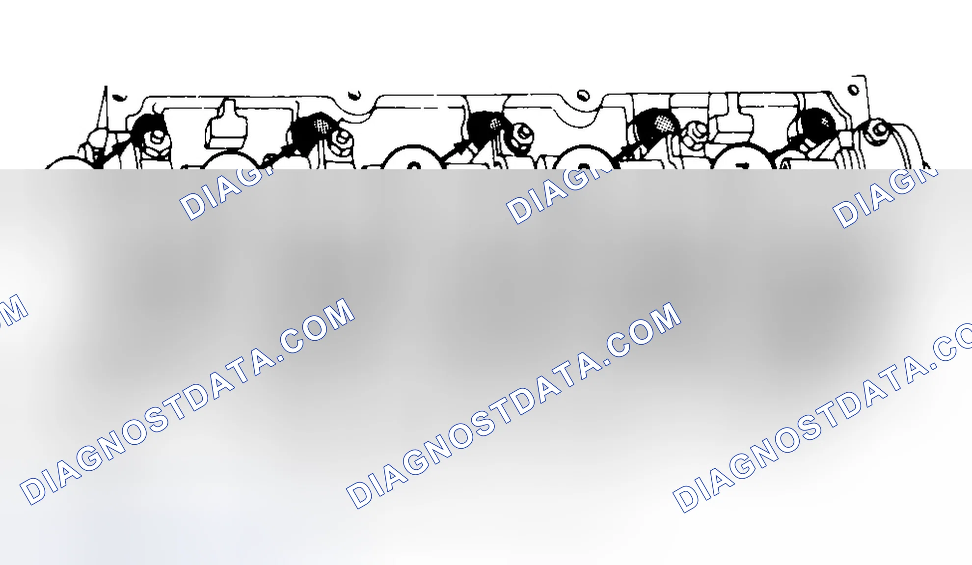 Scheme 7: Typical Cylinder Head Tightening or Loosening Sequence