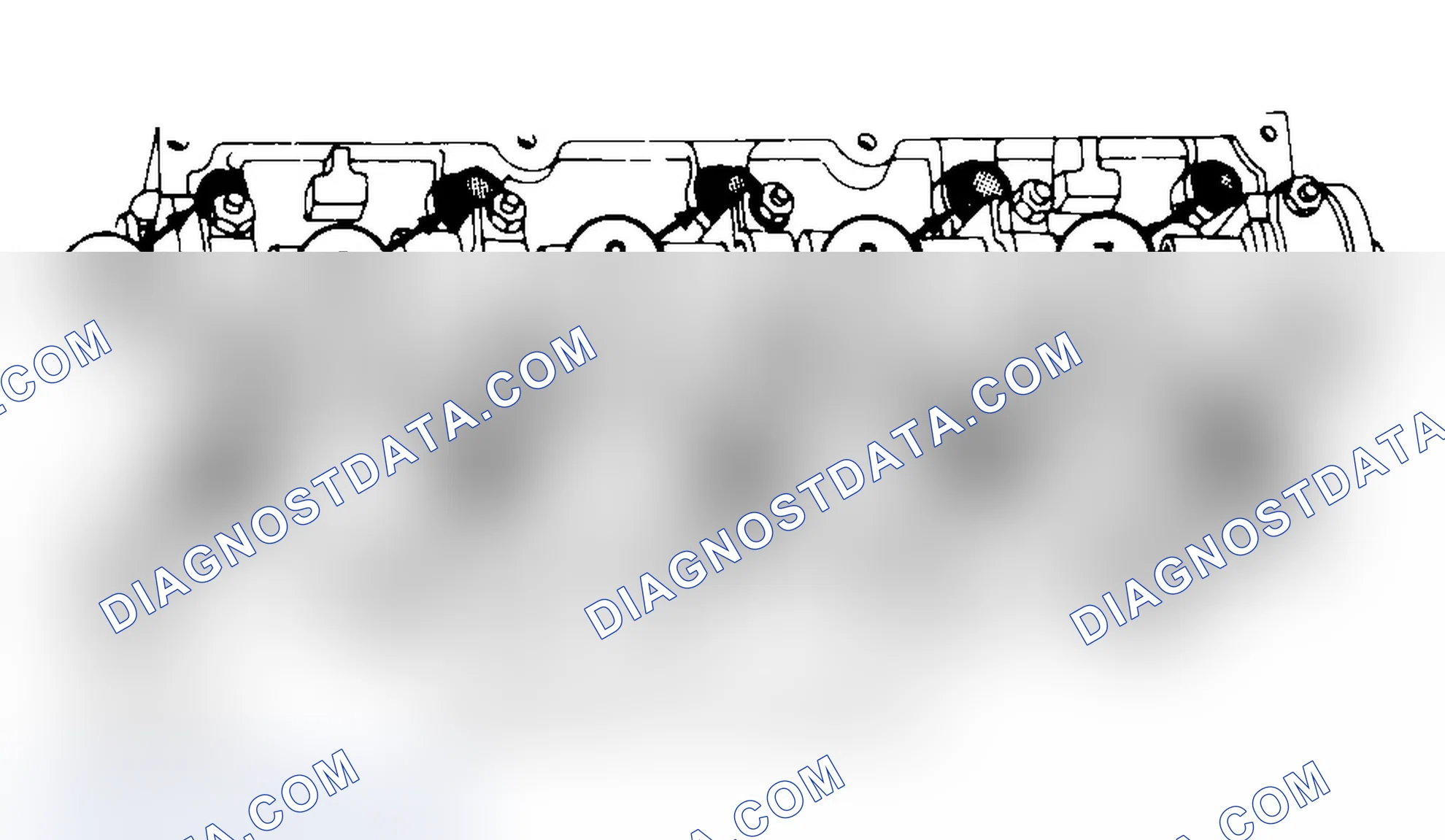 Scheme 3: Typical Cylinder Head Tightening or Loosening Sequence