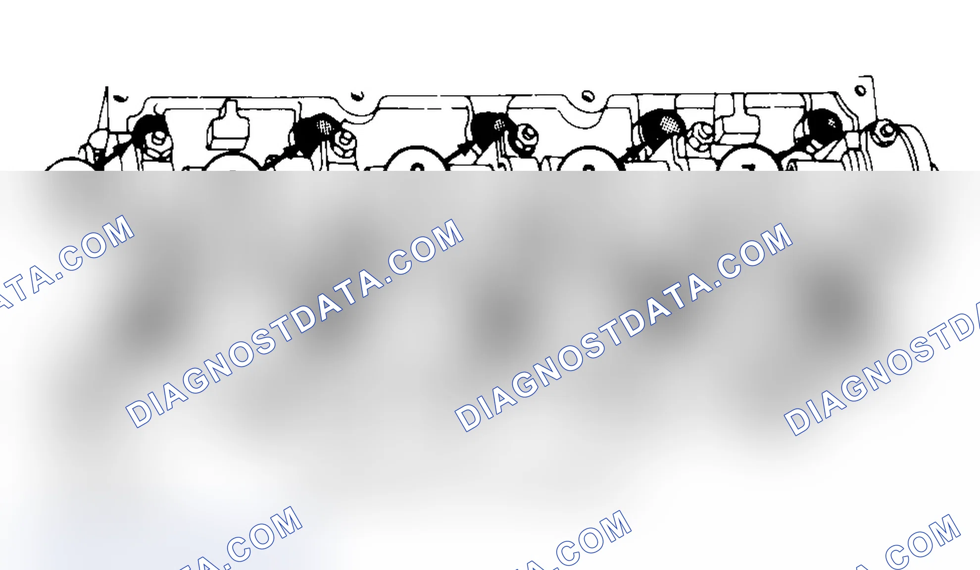 Scheme 3: Typical Cylinder Head Tightening or Loosening Sequence