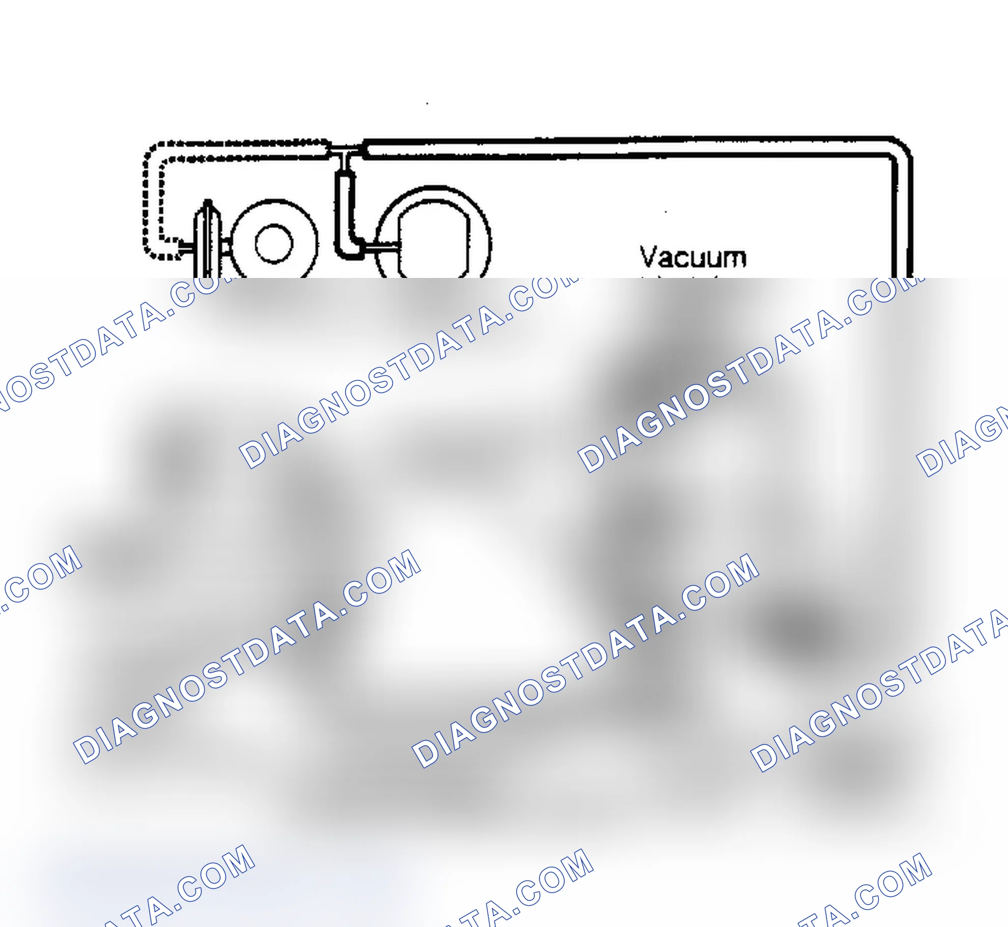 Scheme 73: EGR System Vacuum Diagram (V6 Diesel)
