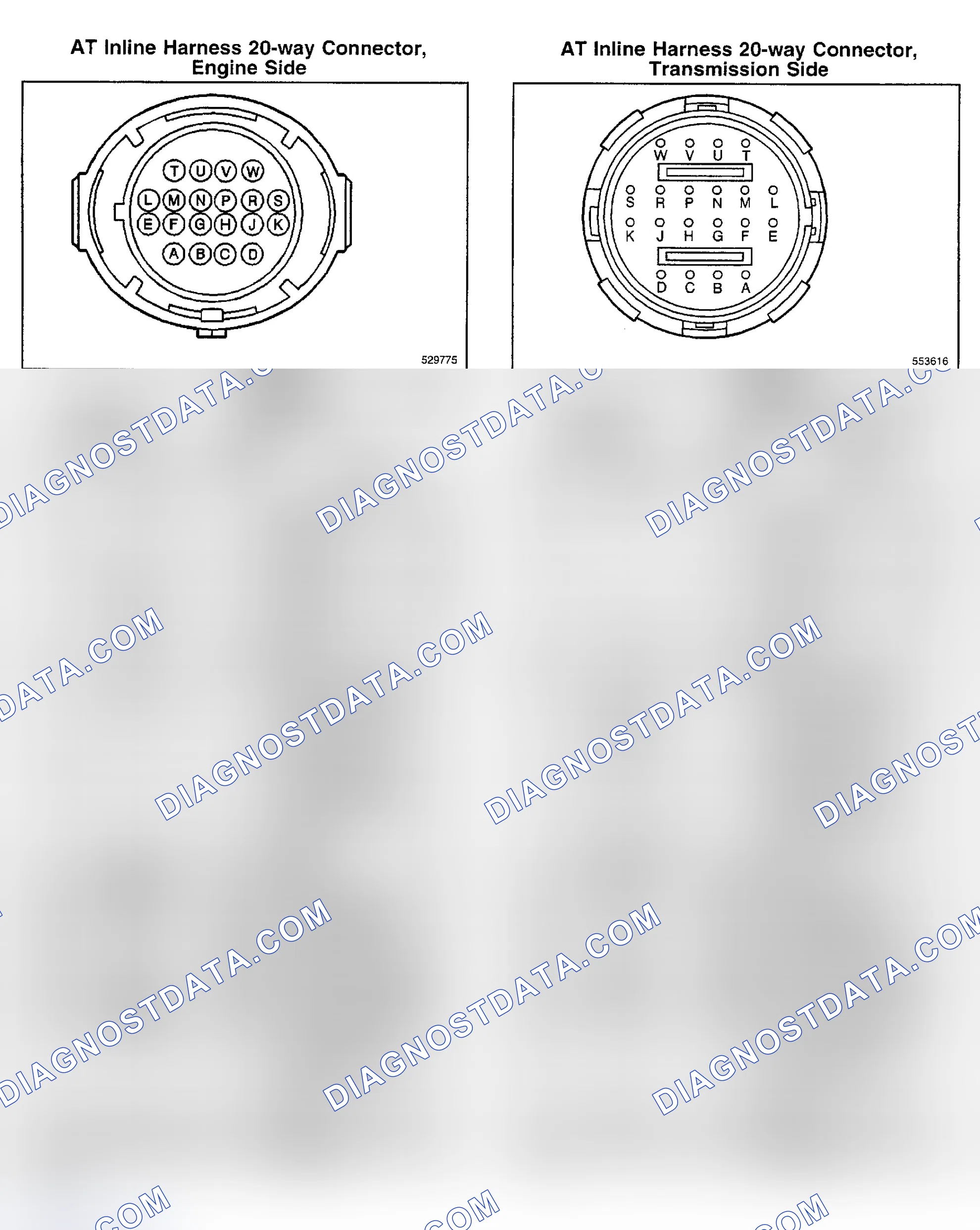 Scheme 253: CONNECTOR IDENTIFICATION