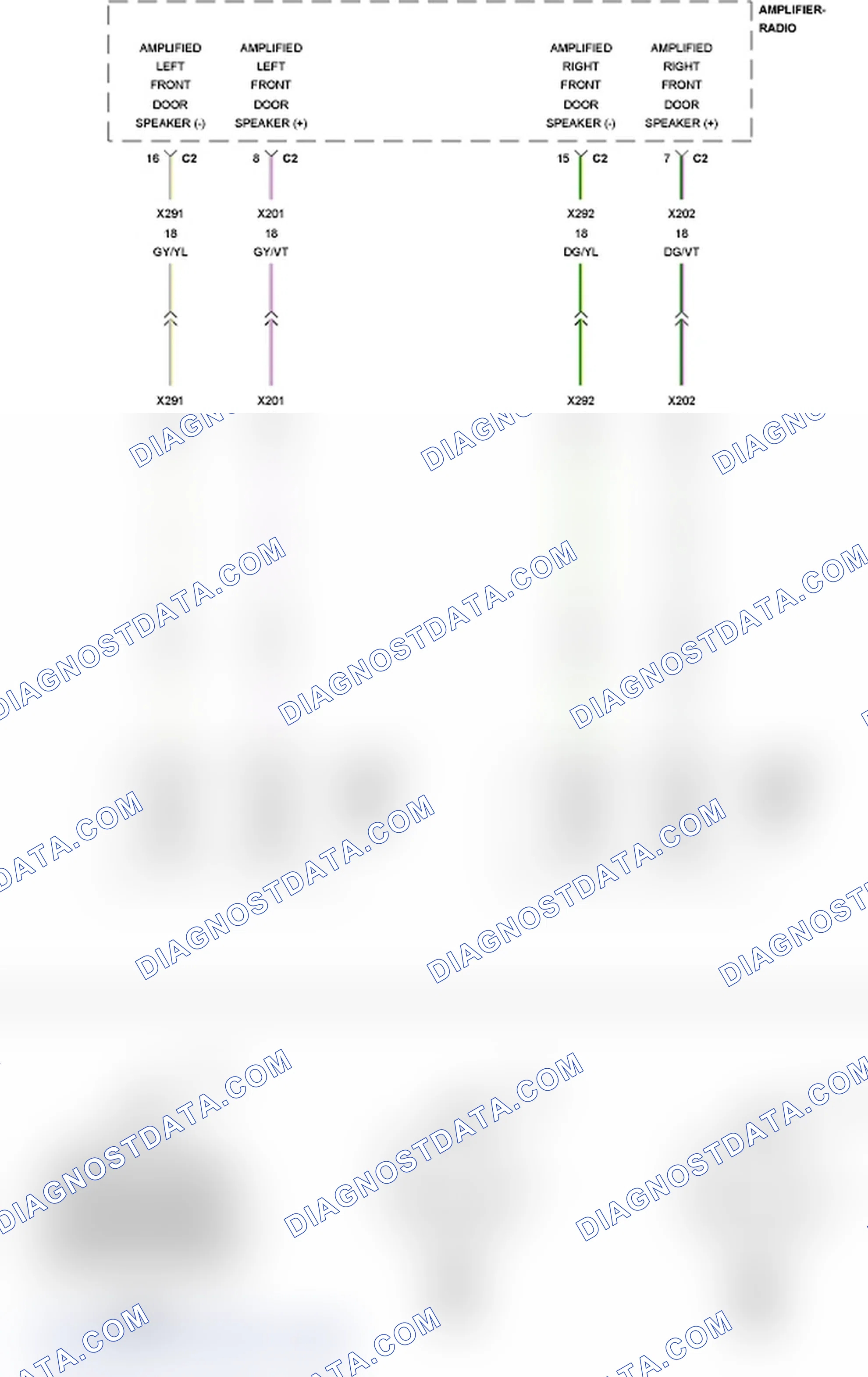 Scheme 106: B146A-11-CHANNEL 3 AUDIO SPEAKER OUTPUT - CIRCUIT SHORT TO GROUND