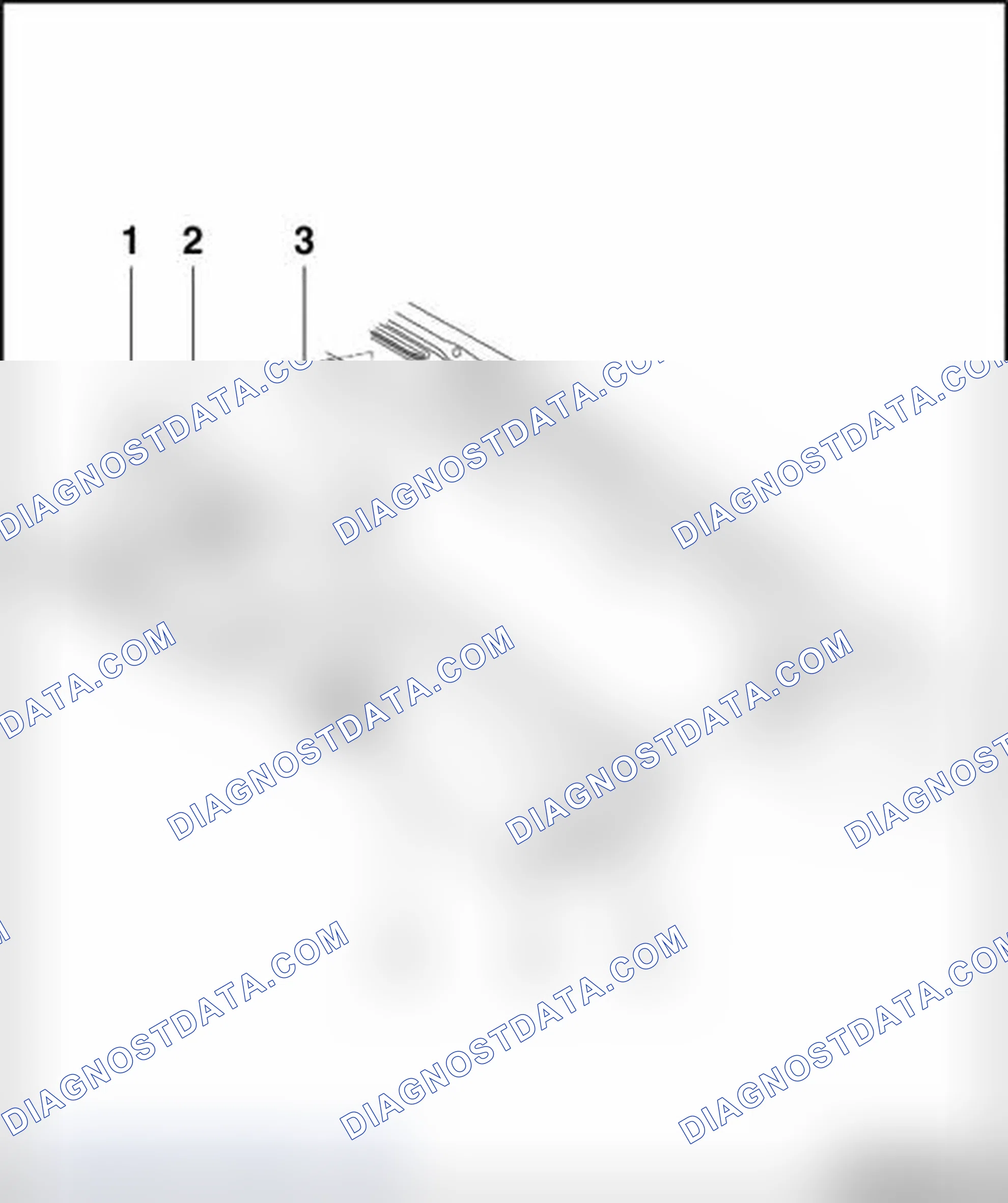 Scheme 191: Windshield trim, assembly overview