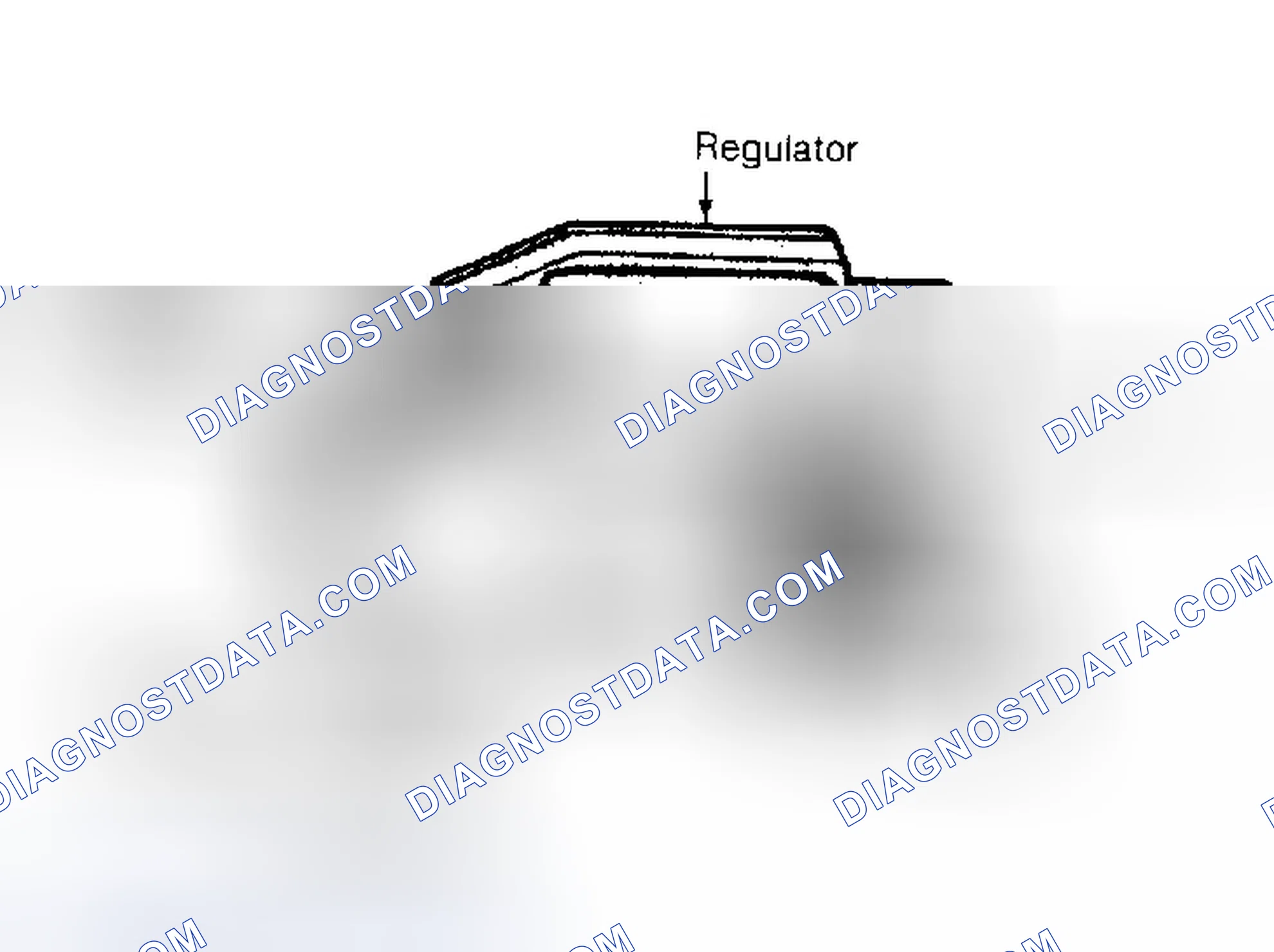 Scheme 8: Identifying Brush Holder, Regulator & Regulator Connector Assembly Connections (Model CS144)