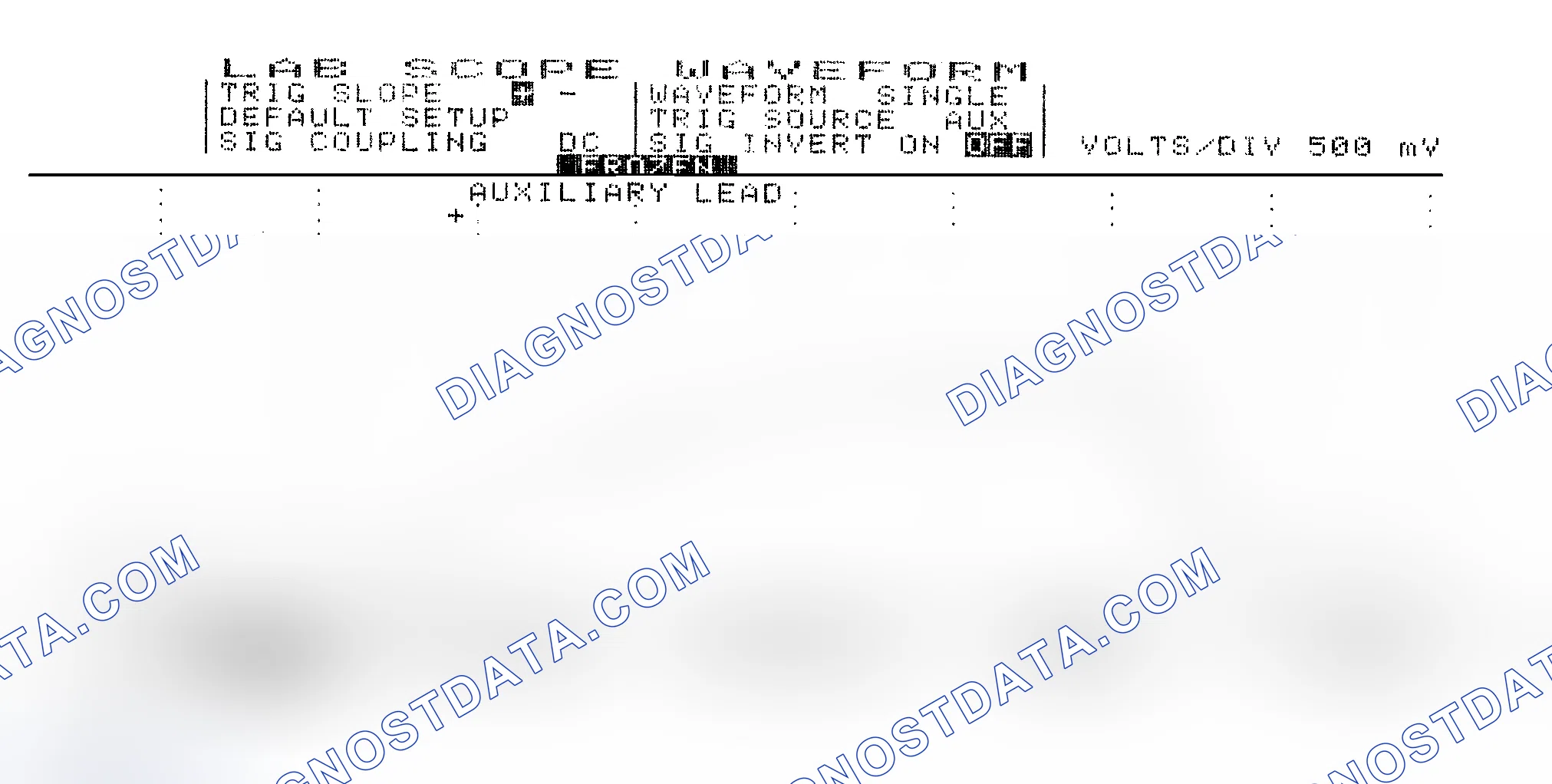 Scheme 14: Single Injector w/Excessive Current Flow - Current Pattern