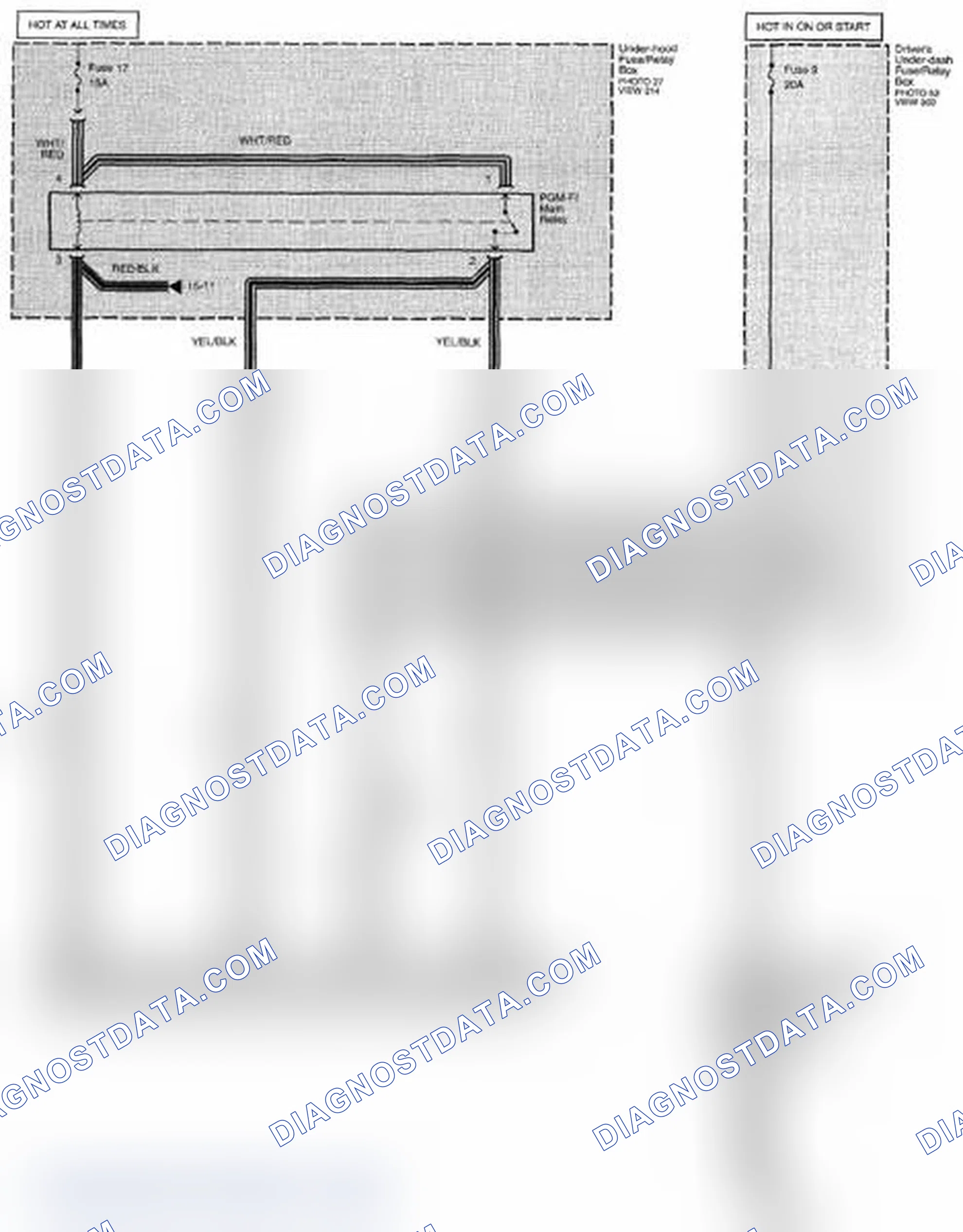 Scheme 166: Fuel Supply System Circuit Diagram (Page 23-6)