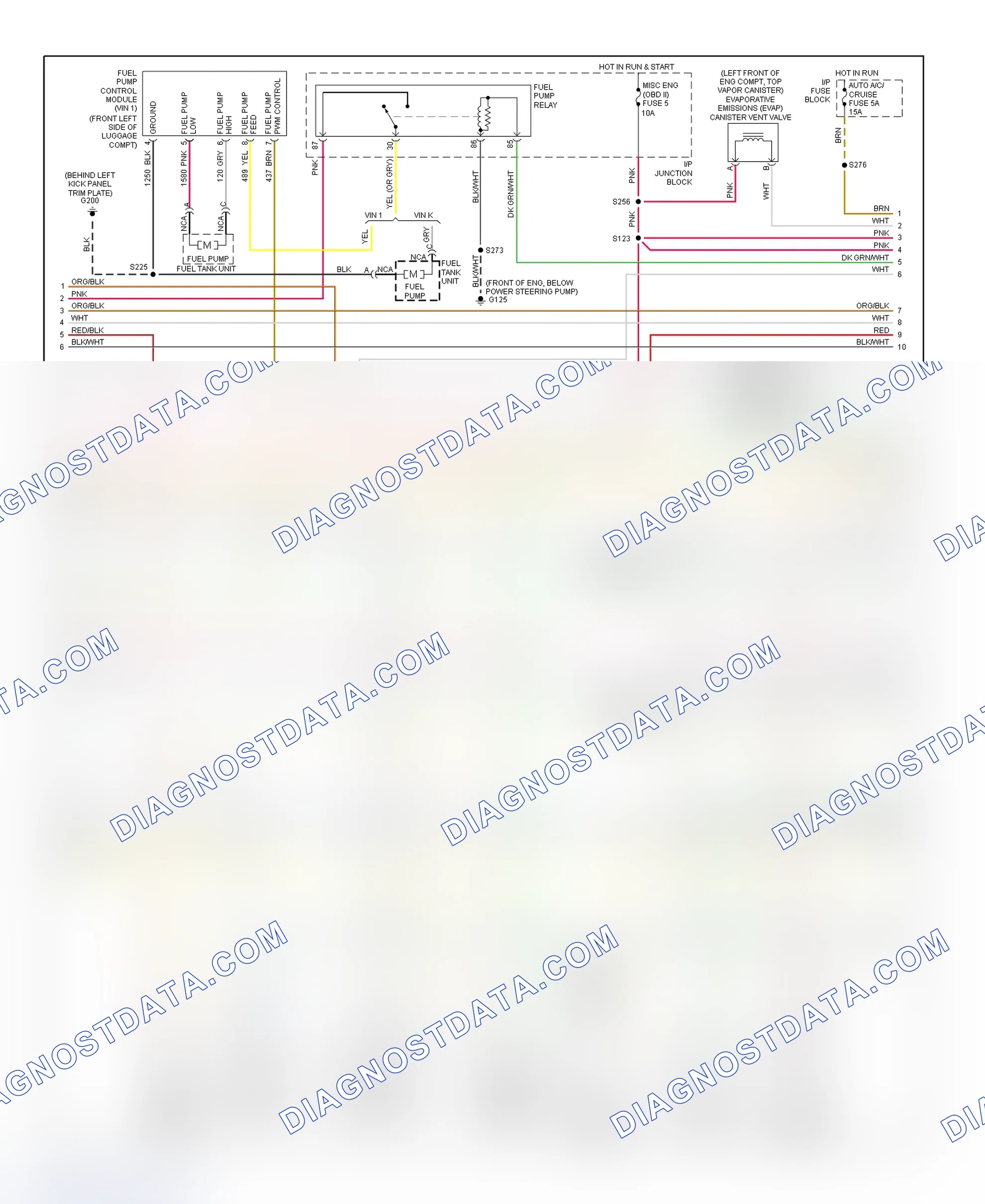 Scheme 21: PCM Wiring Diagram (Bonneville, Eighty Eight, LeSabre & LSS - 3.8L - 3 Of 4)