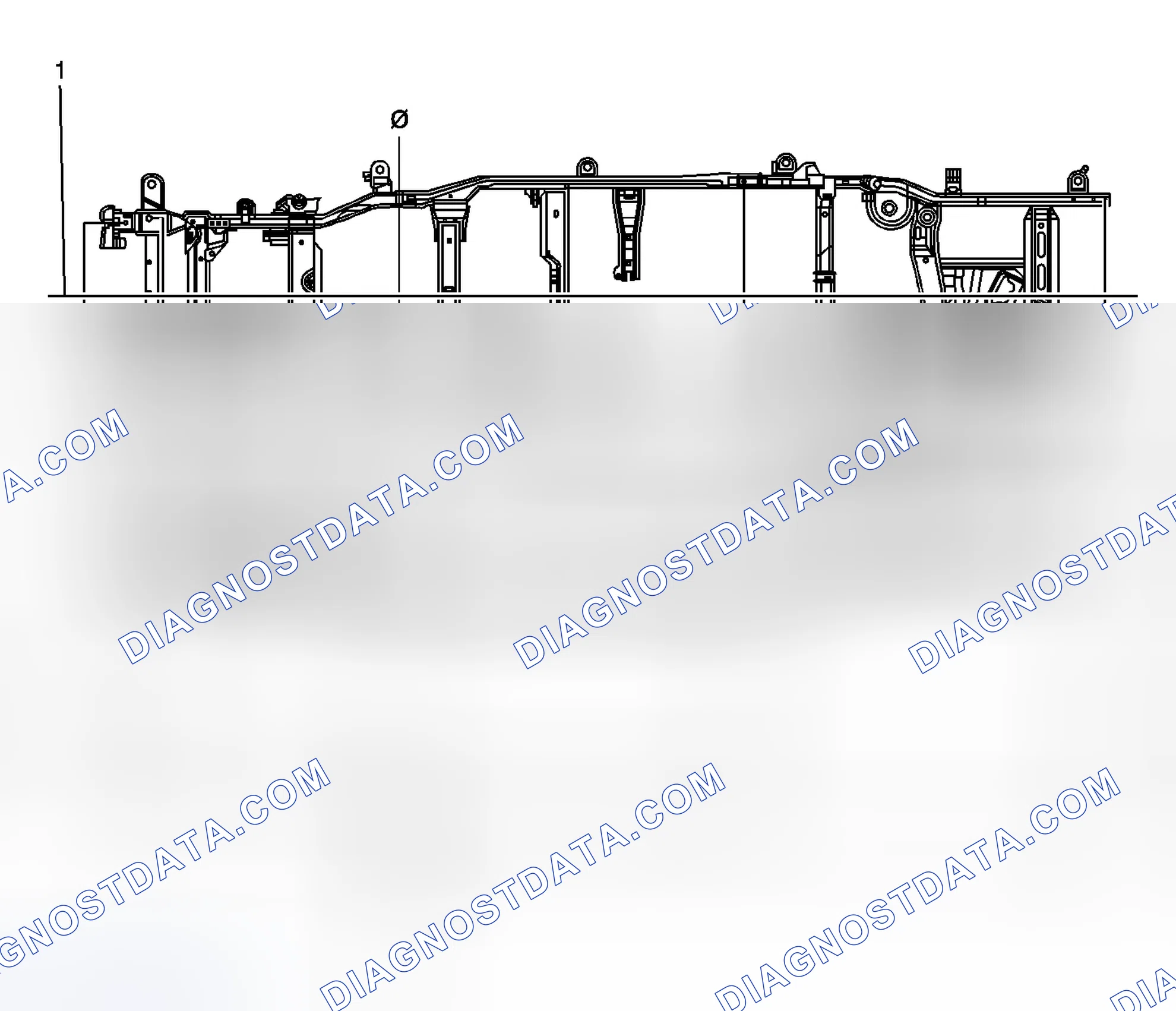 Scheme 1: Dimensions - Frame (1500 Suburban/Yukon XL 2WD/4WD)