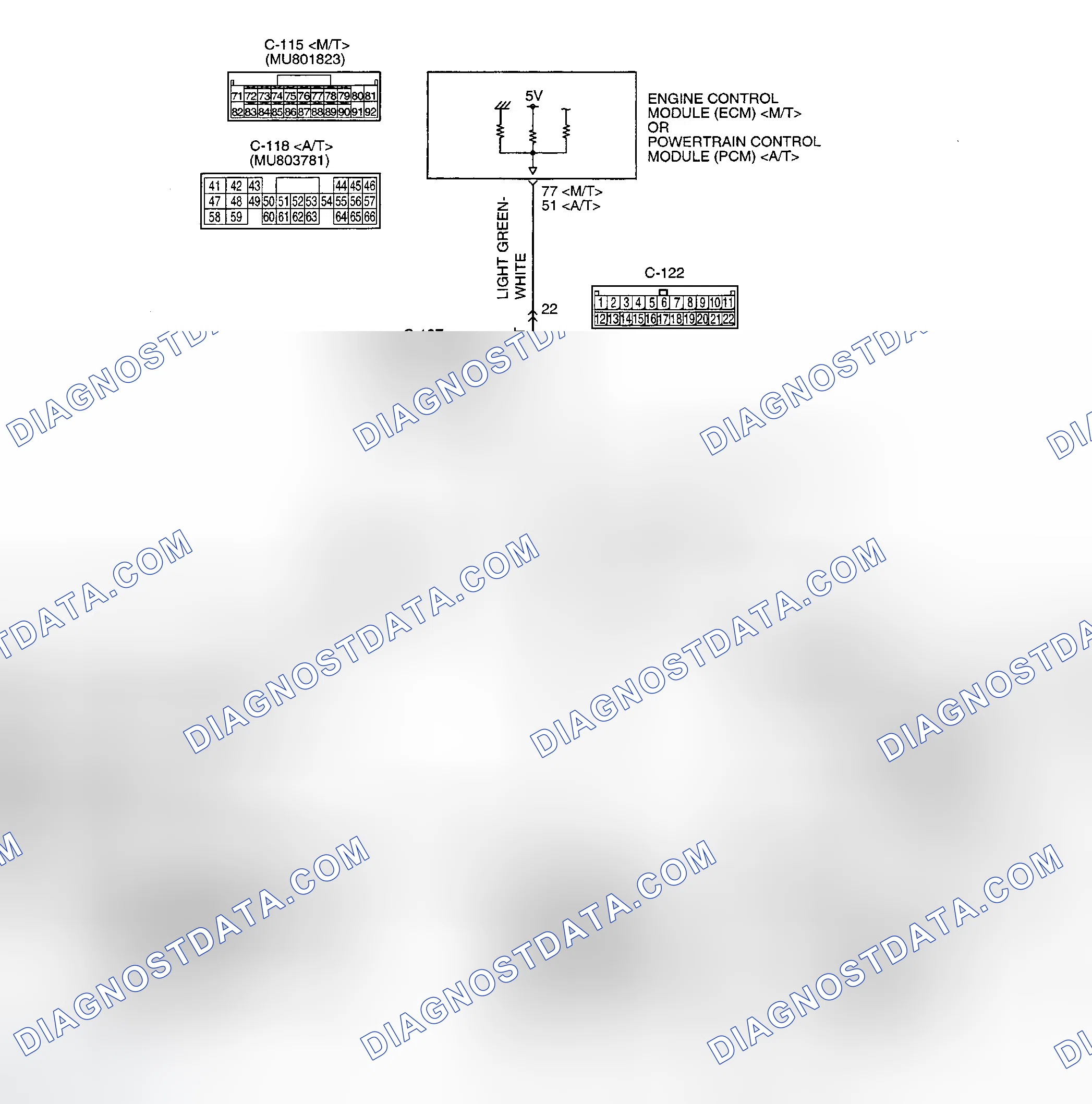 Scheme 12: DTC P0181: FUEL TEMPERATURE SENSOR CIRCUIT RANGE/PERFORMANCE PROBLEM