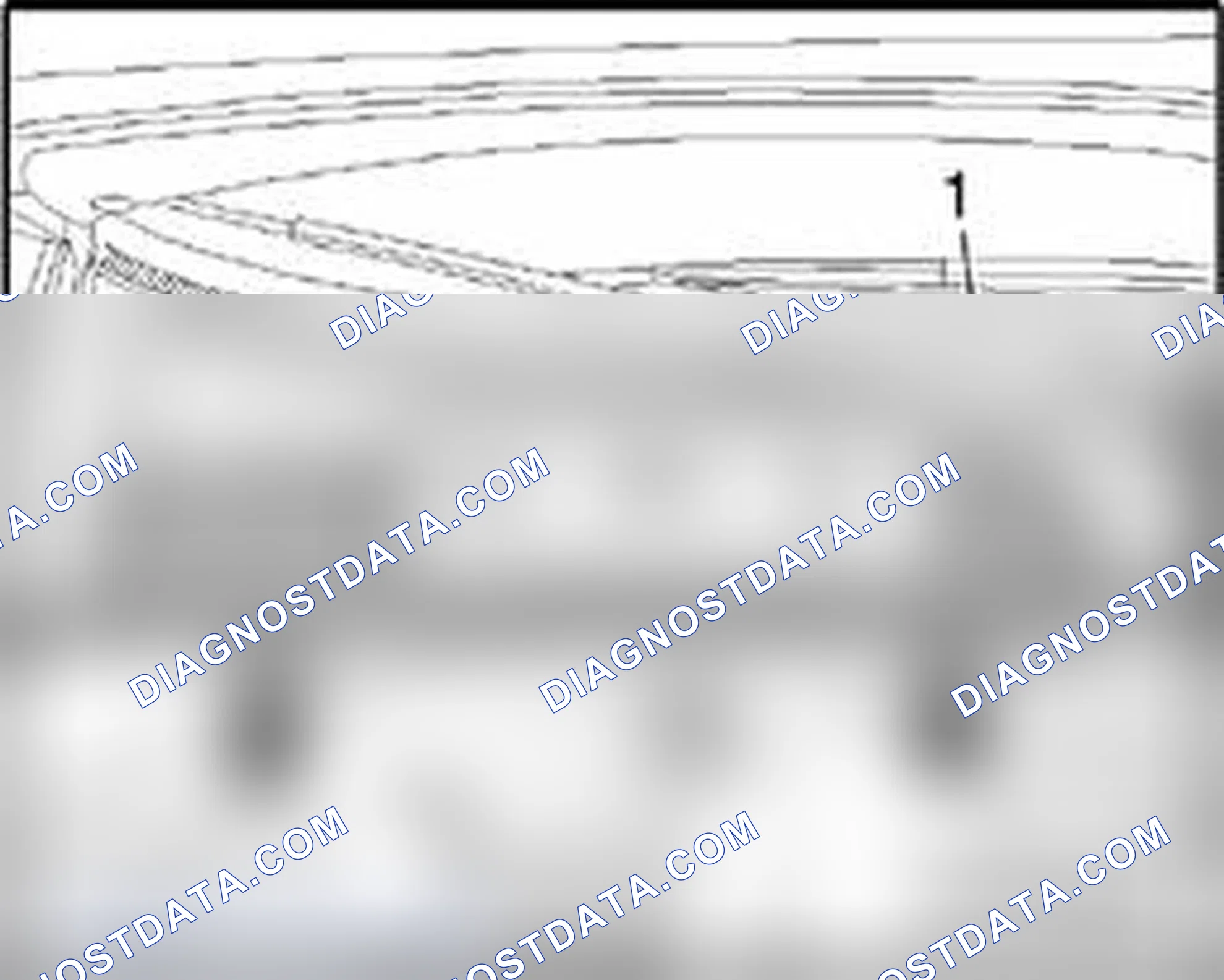 Scheme 189: Plenum chamber cover: Removing