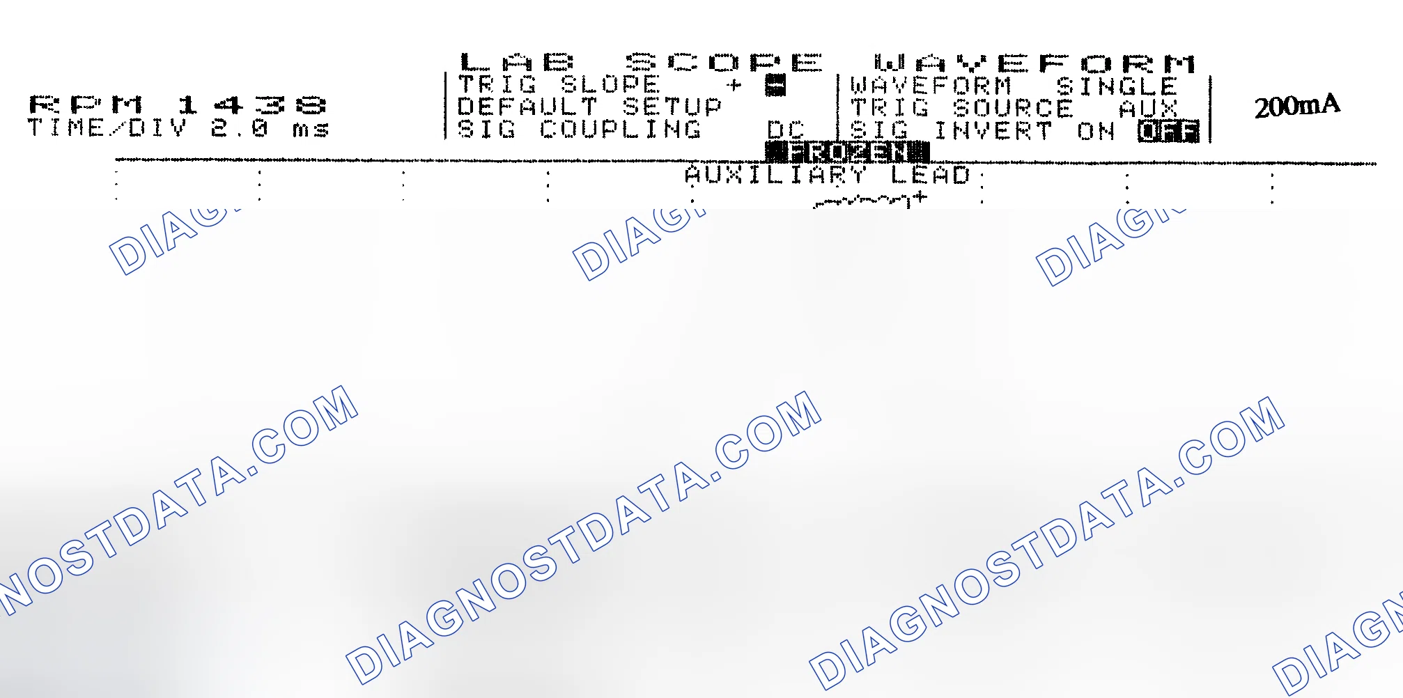 Scheme 15: Single Injector w/Normal Current Flow - Current Pattern