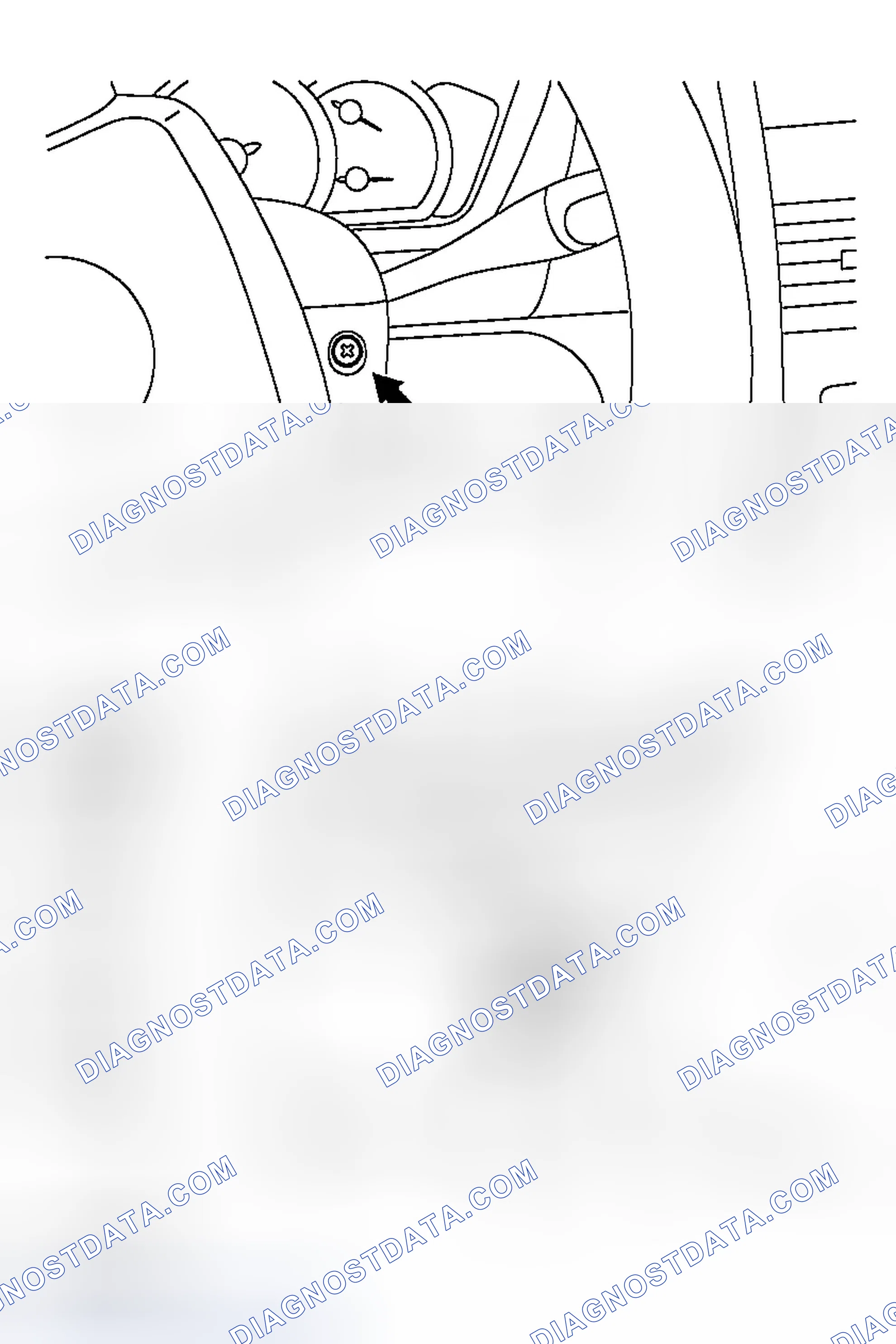 Scheme 2: << A >> STEERING COLUMN UPPER COVER/STEERING COLUMN LOWER COVER REMOVAL