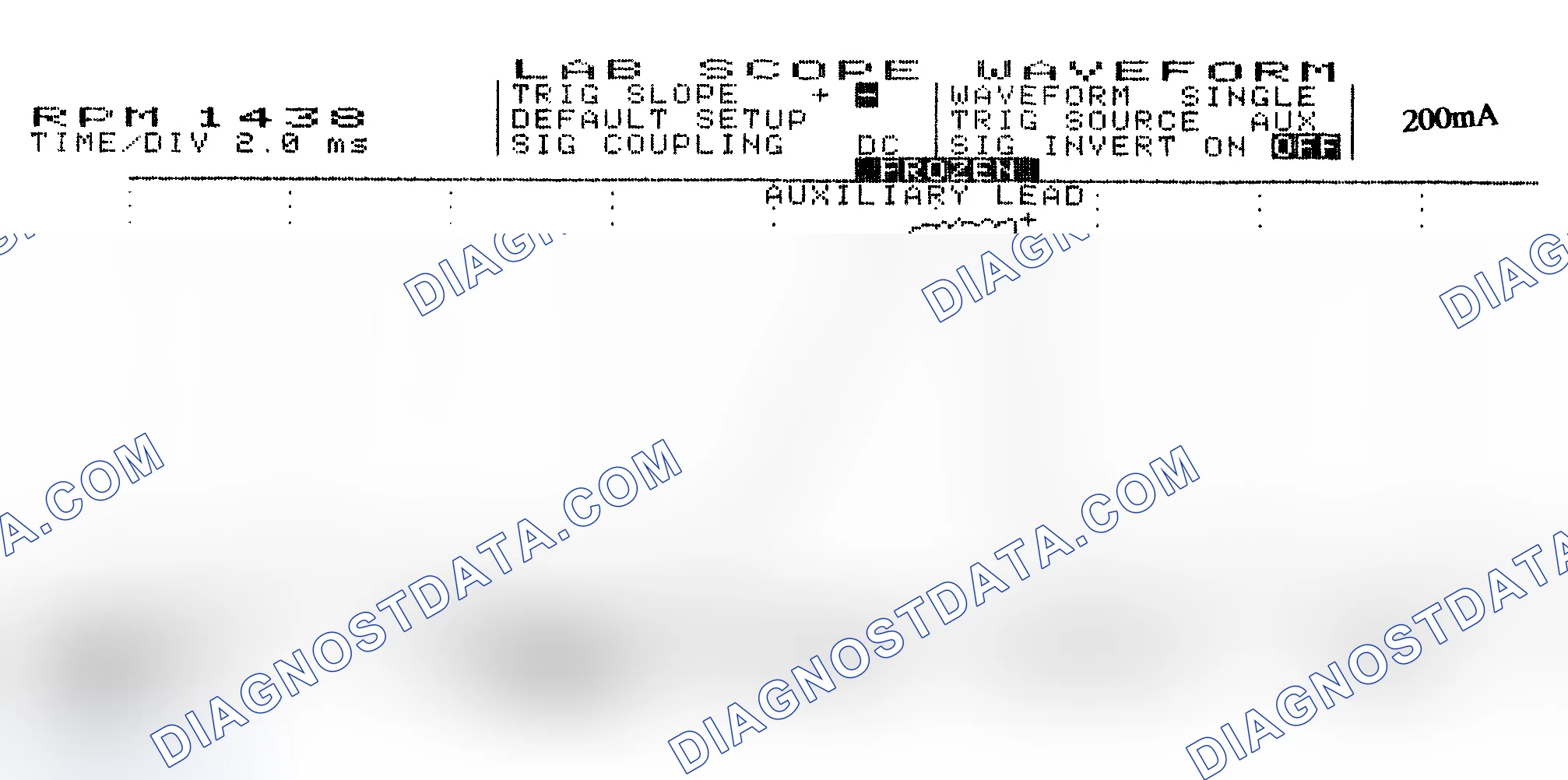 Scheme 15: Single Injector w/Normal Current Flow - Current Pattern